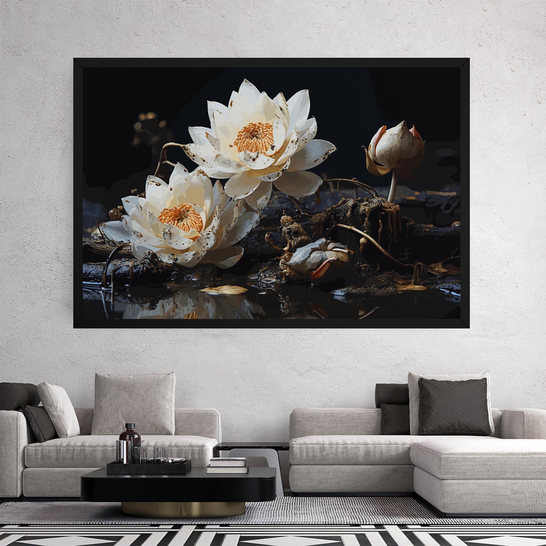 Beautiful White Nature mockup 2