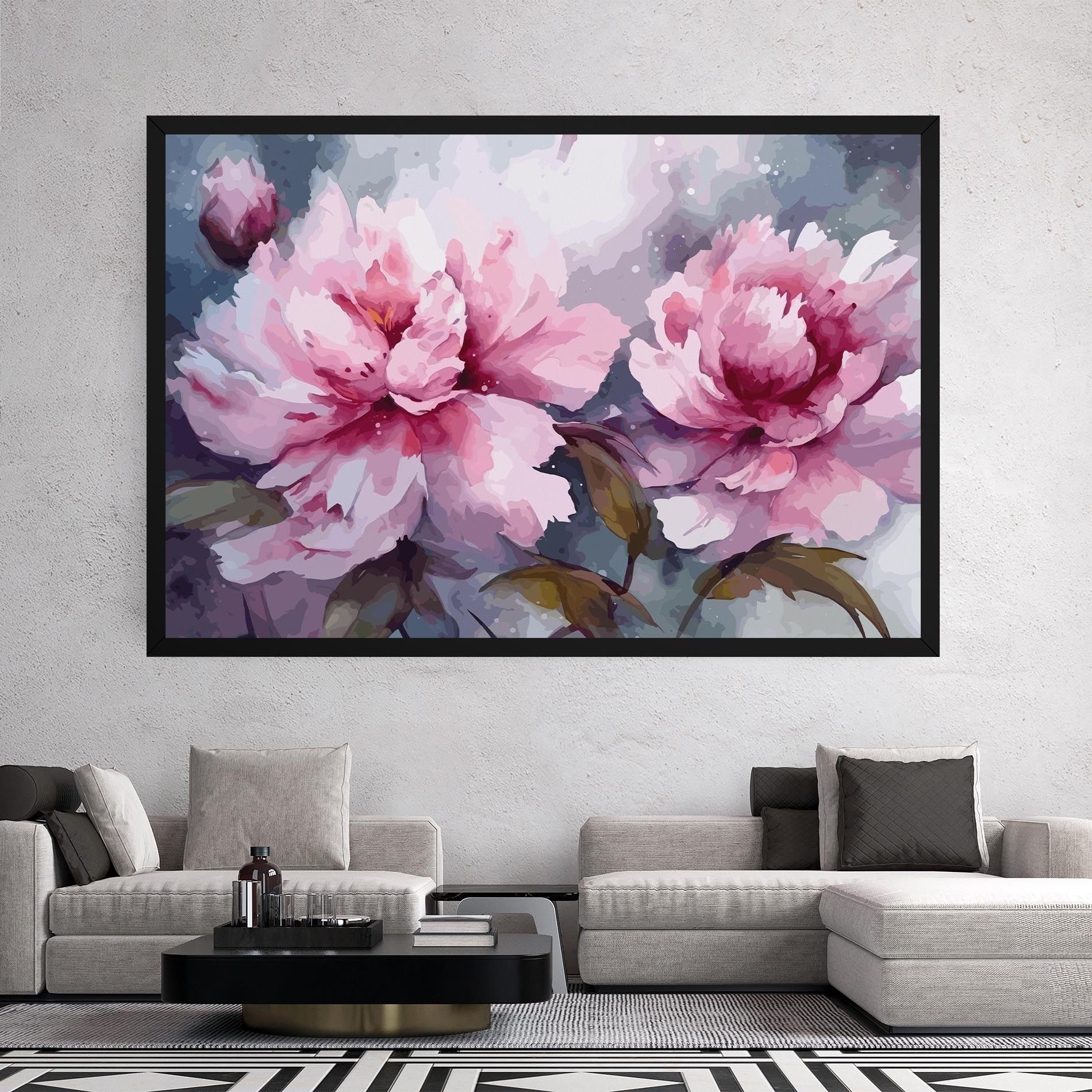 Pink Nature Flower mockup 2