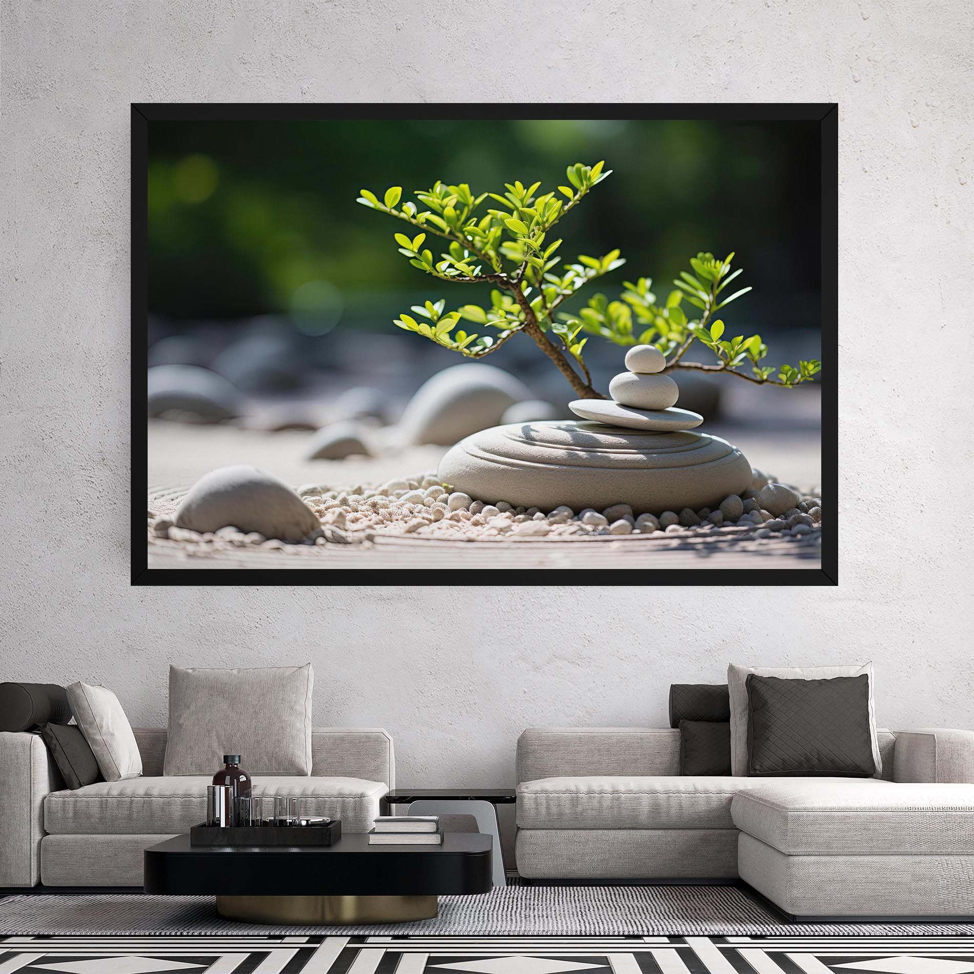 White Pebbles Plants mockup 2