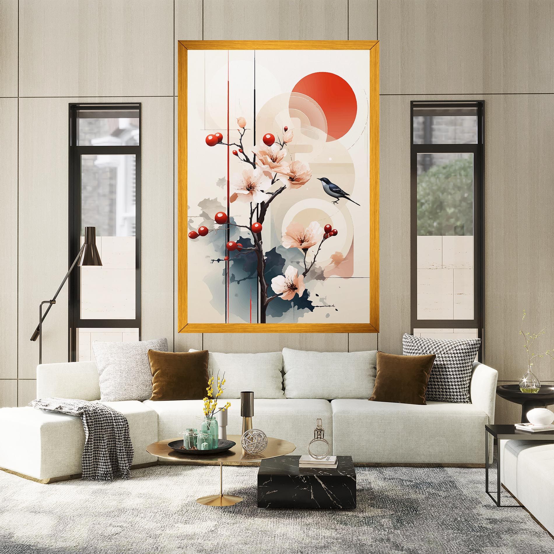 Cream Nature mockup 2