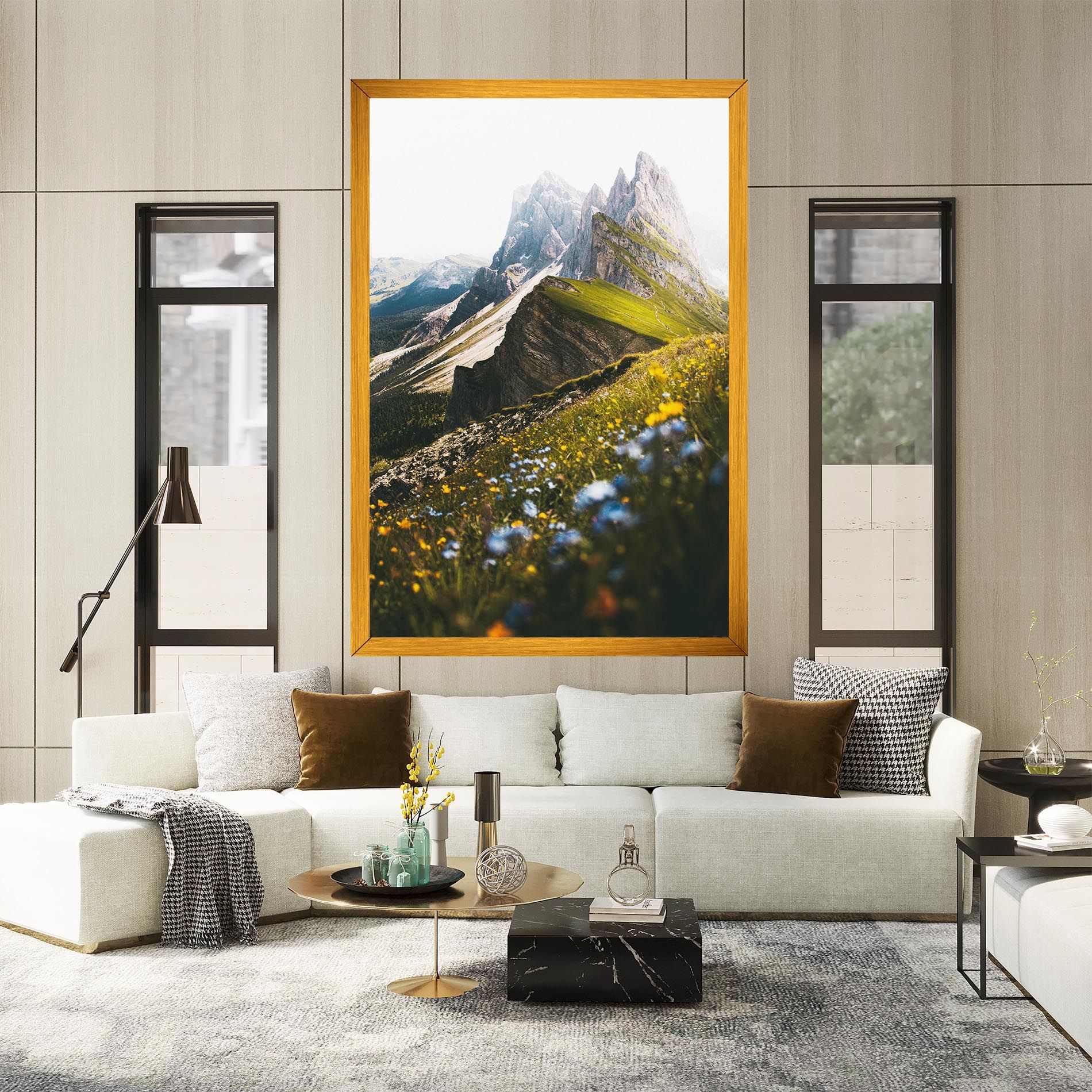 Foggy Mountain View mockup 2