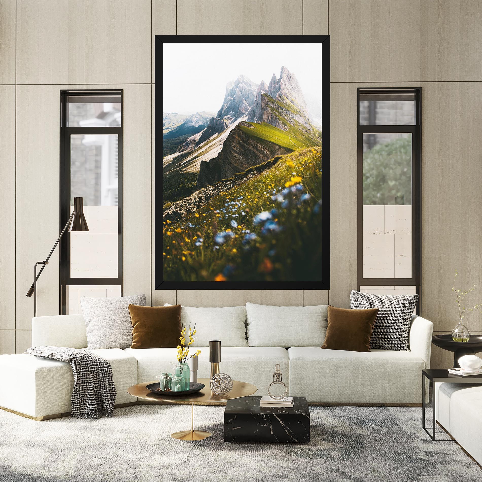 Foggy Mountain View mockup 2