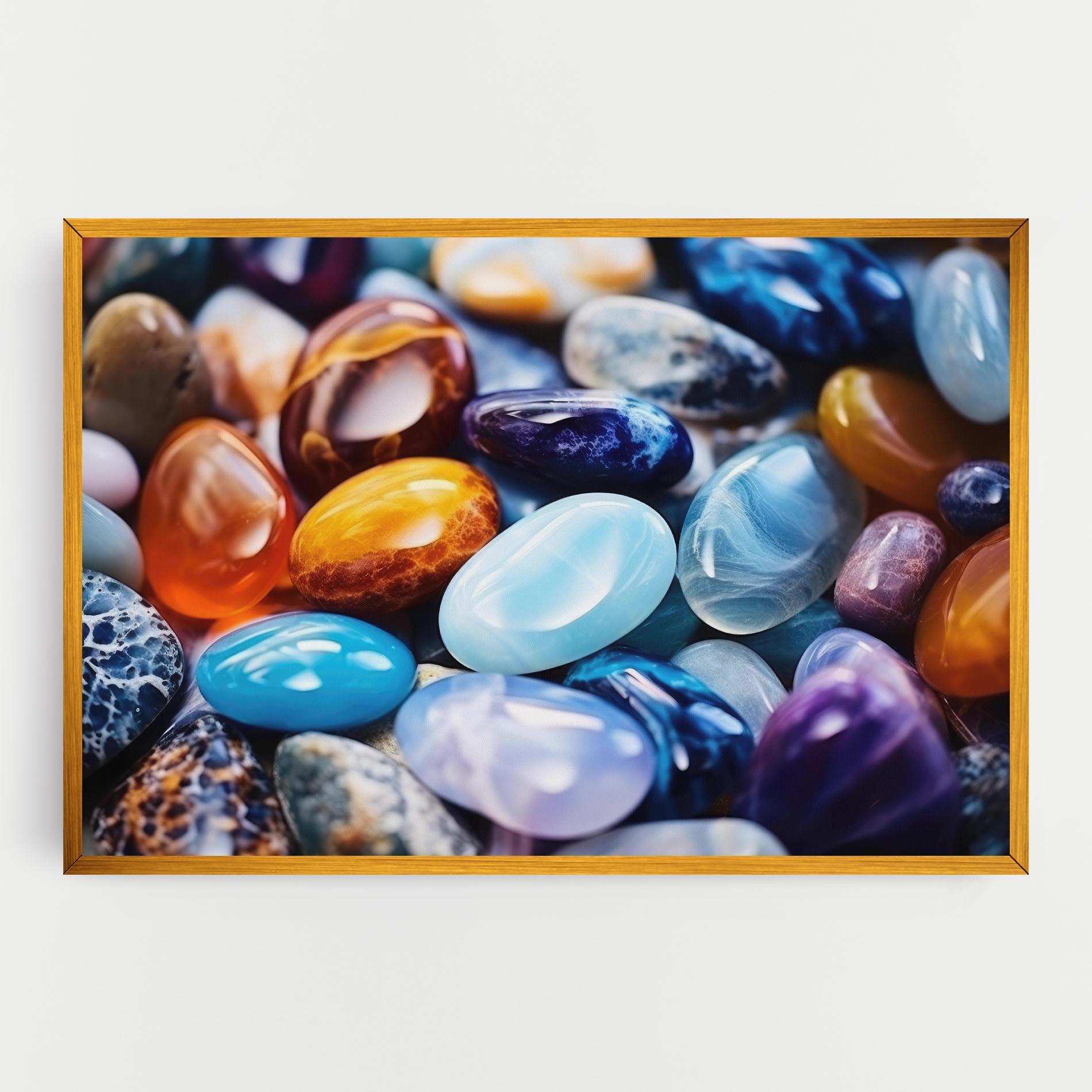 Leinwandbild Precious Gemstones mockup 0
