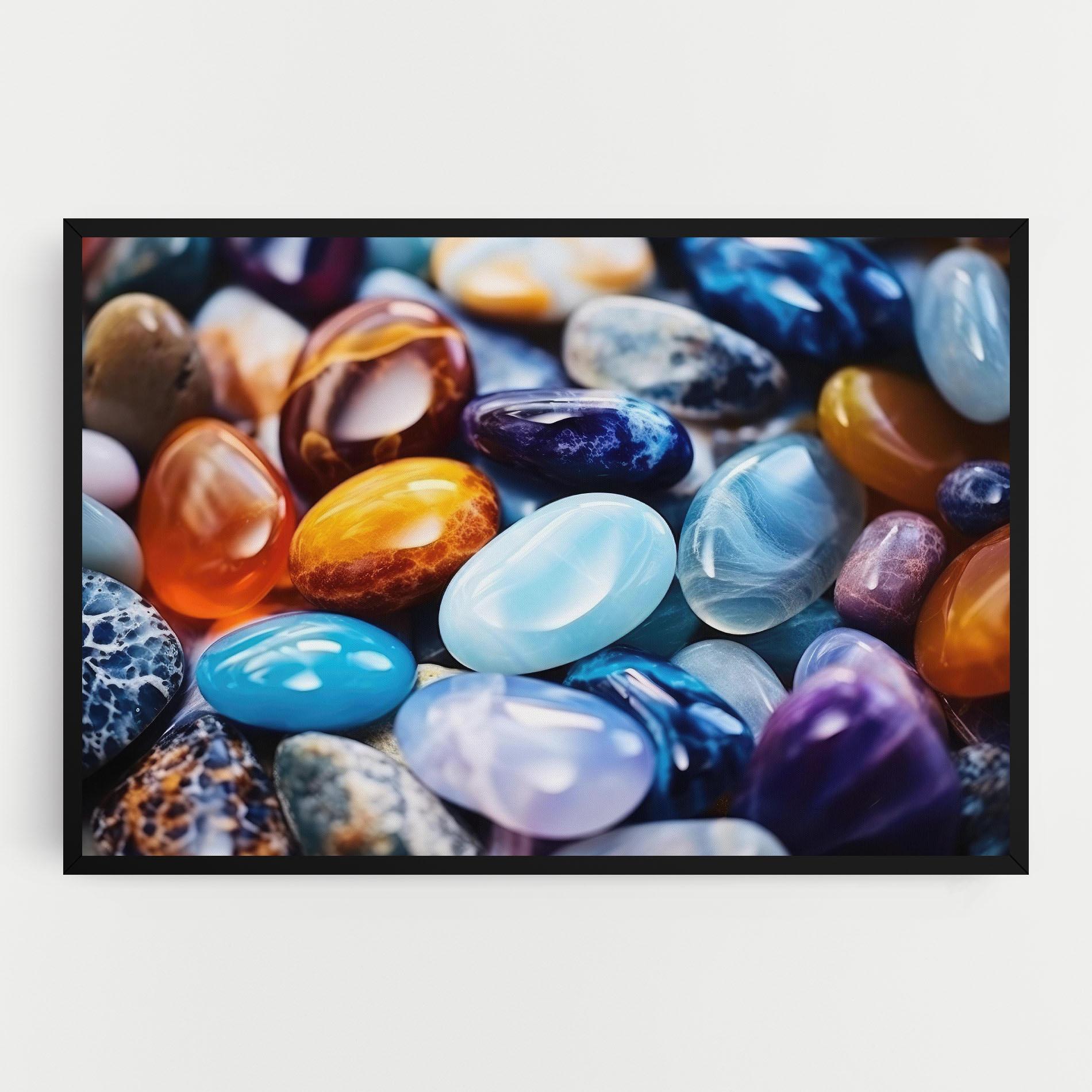 Leinwandbild Precious Gemstones mockup 0