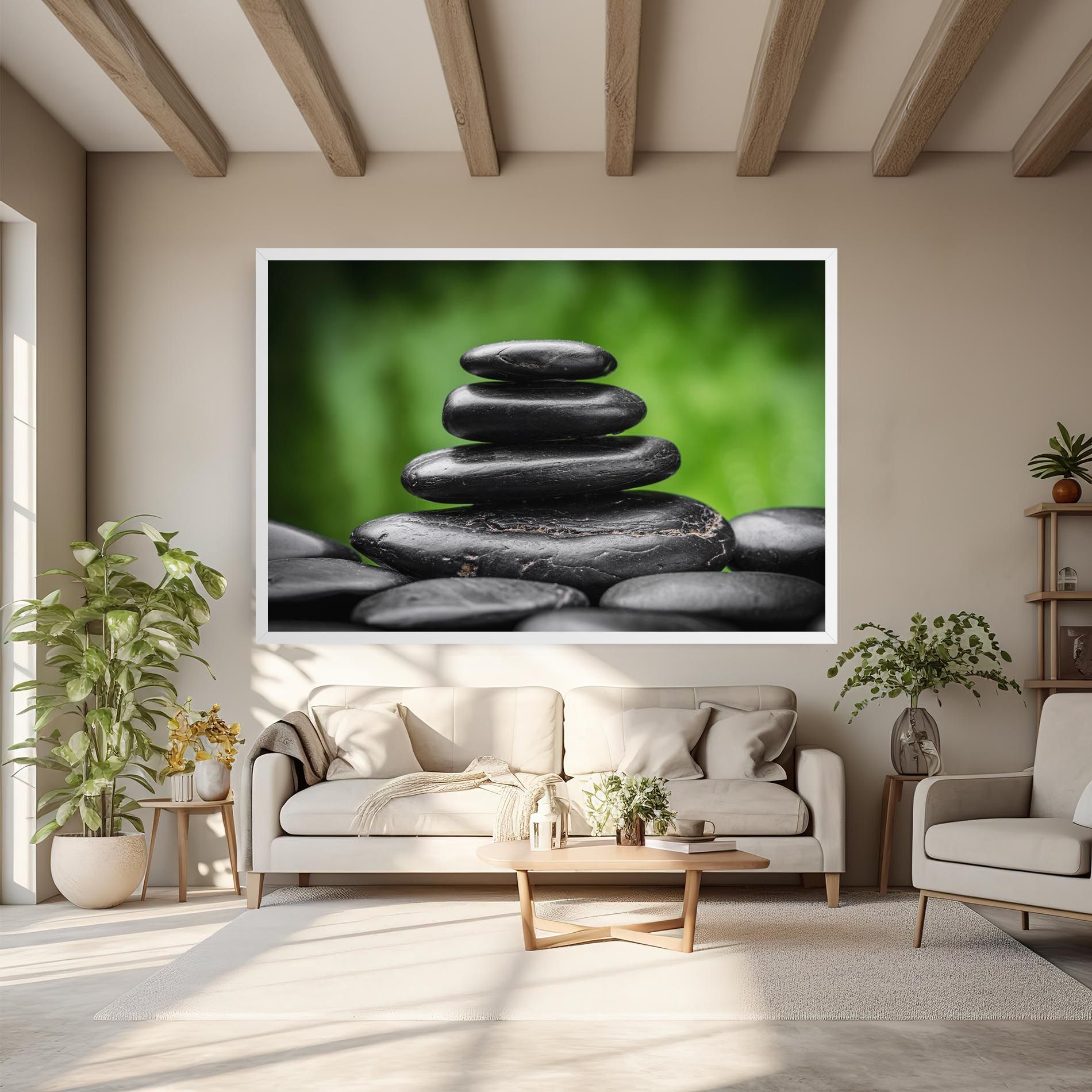 Black Stone Meditation mockup 6