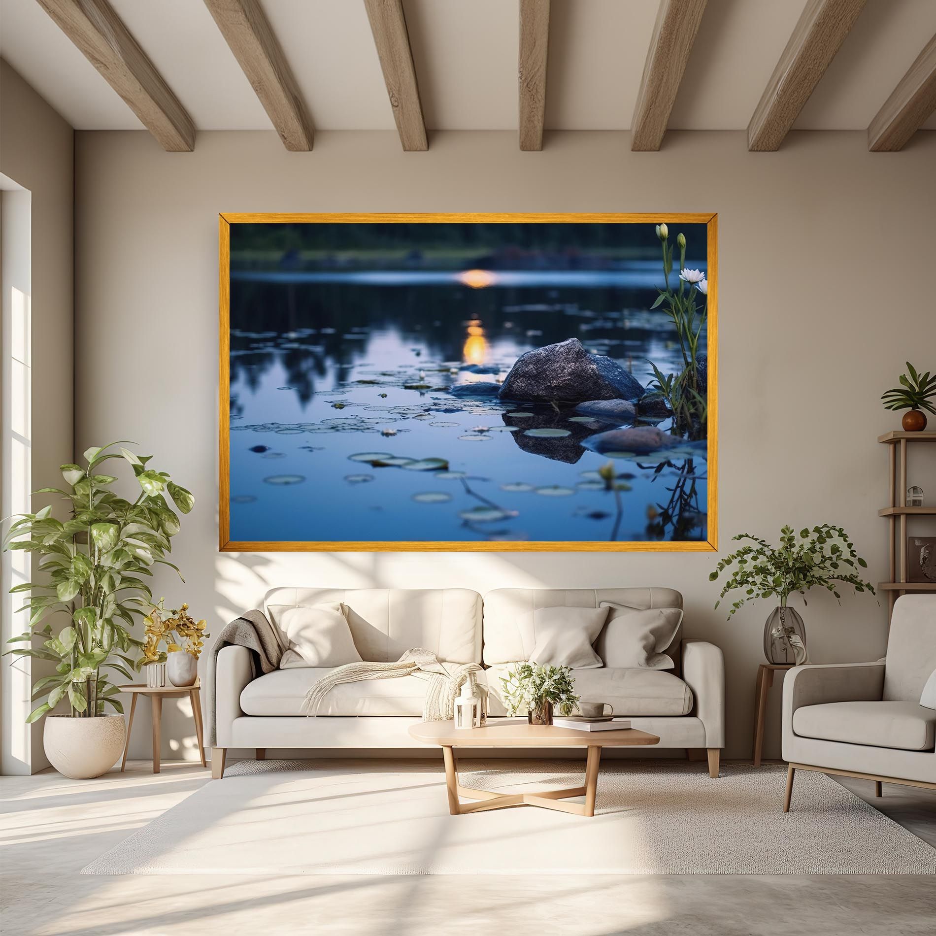 Water Stones mockup 6