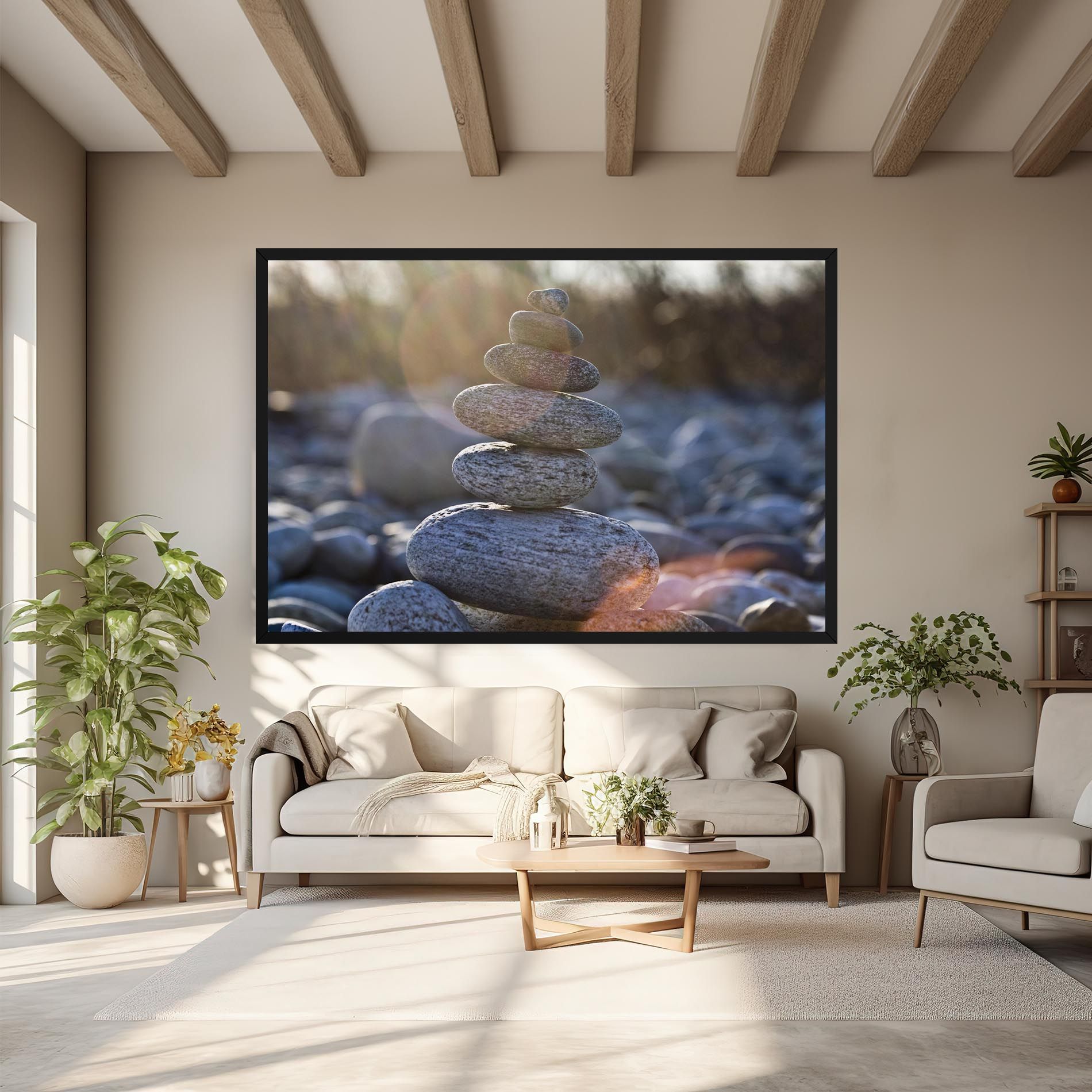 Closeup Shot Rocks mockup 6