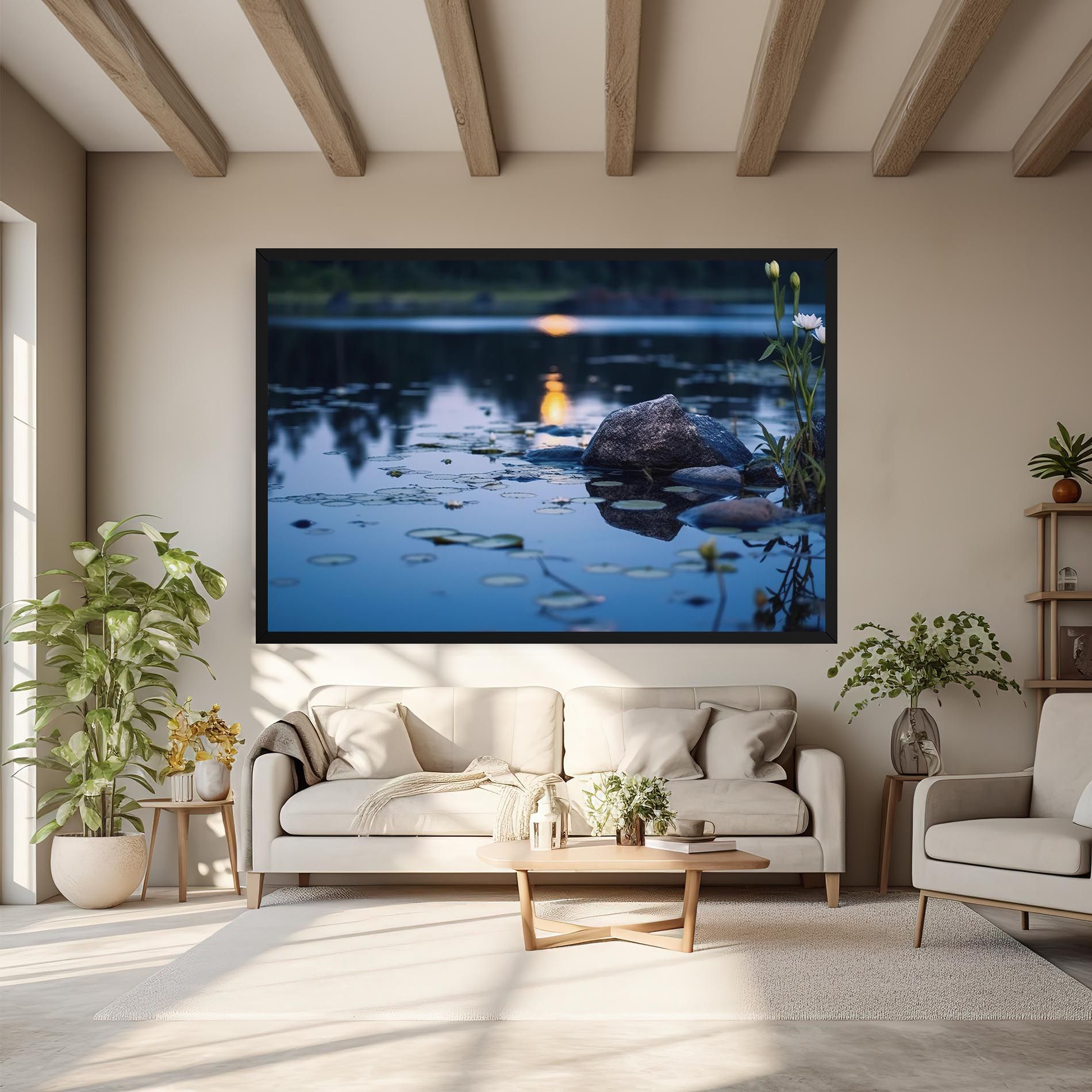 Water Stones mockup 6