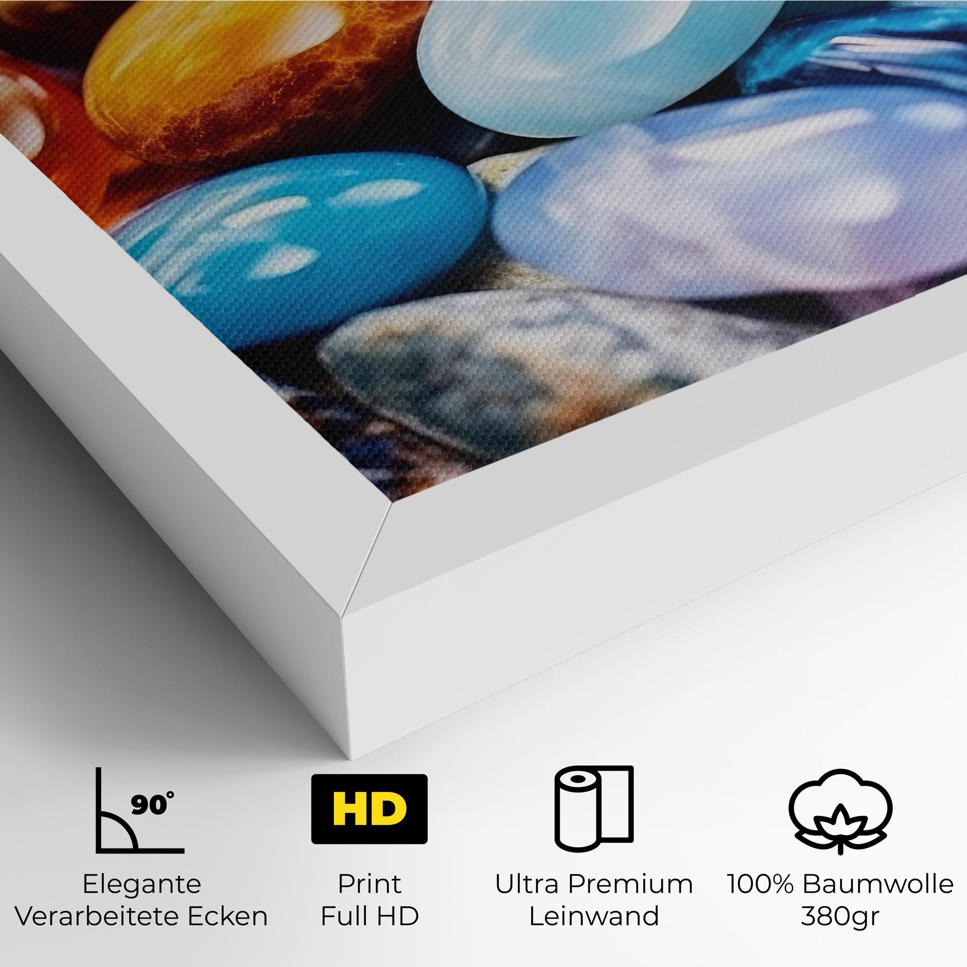 Leinwandbild Precious Gemstones mockup 4