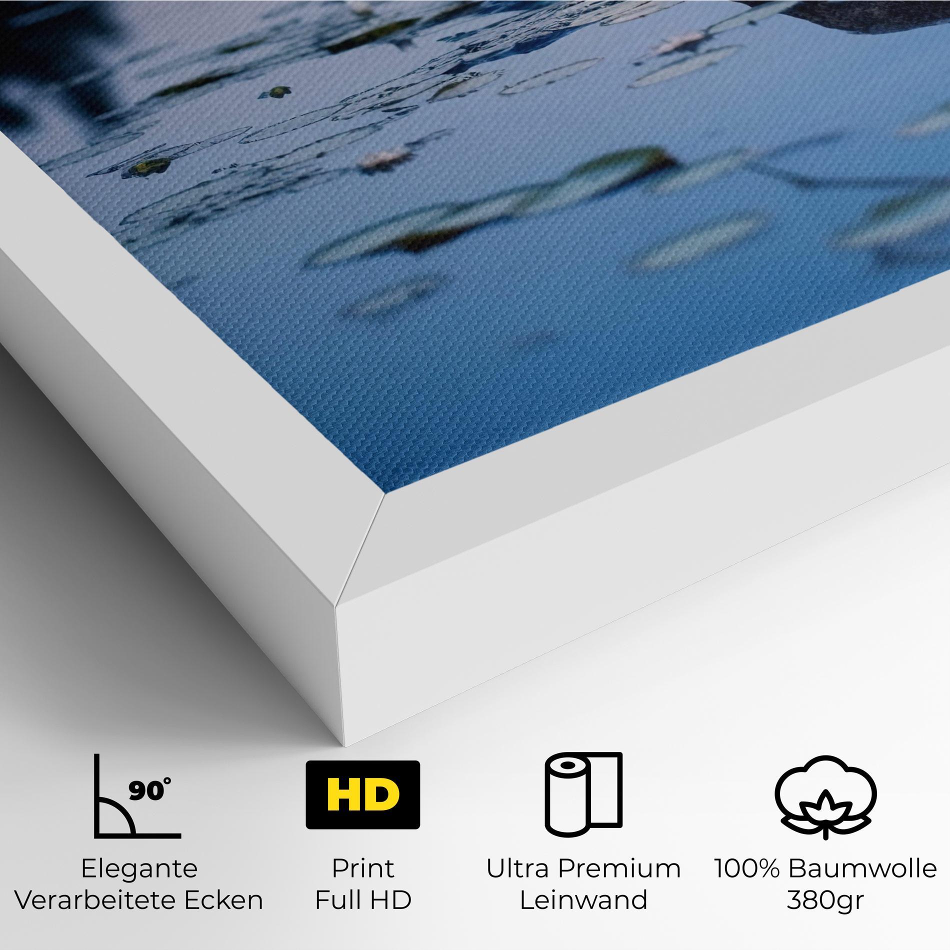 Leinwandbild Water Stones mockup 4
