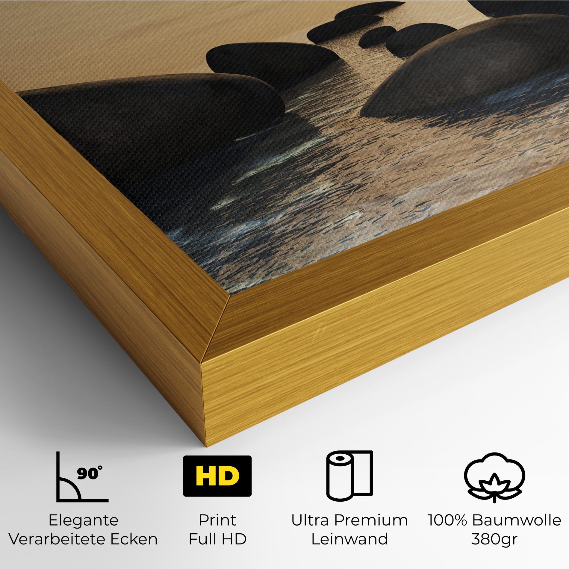 Leinwandbild Peace Rock mockup 4