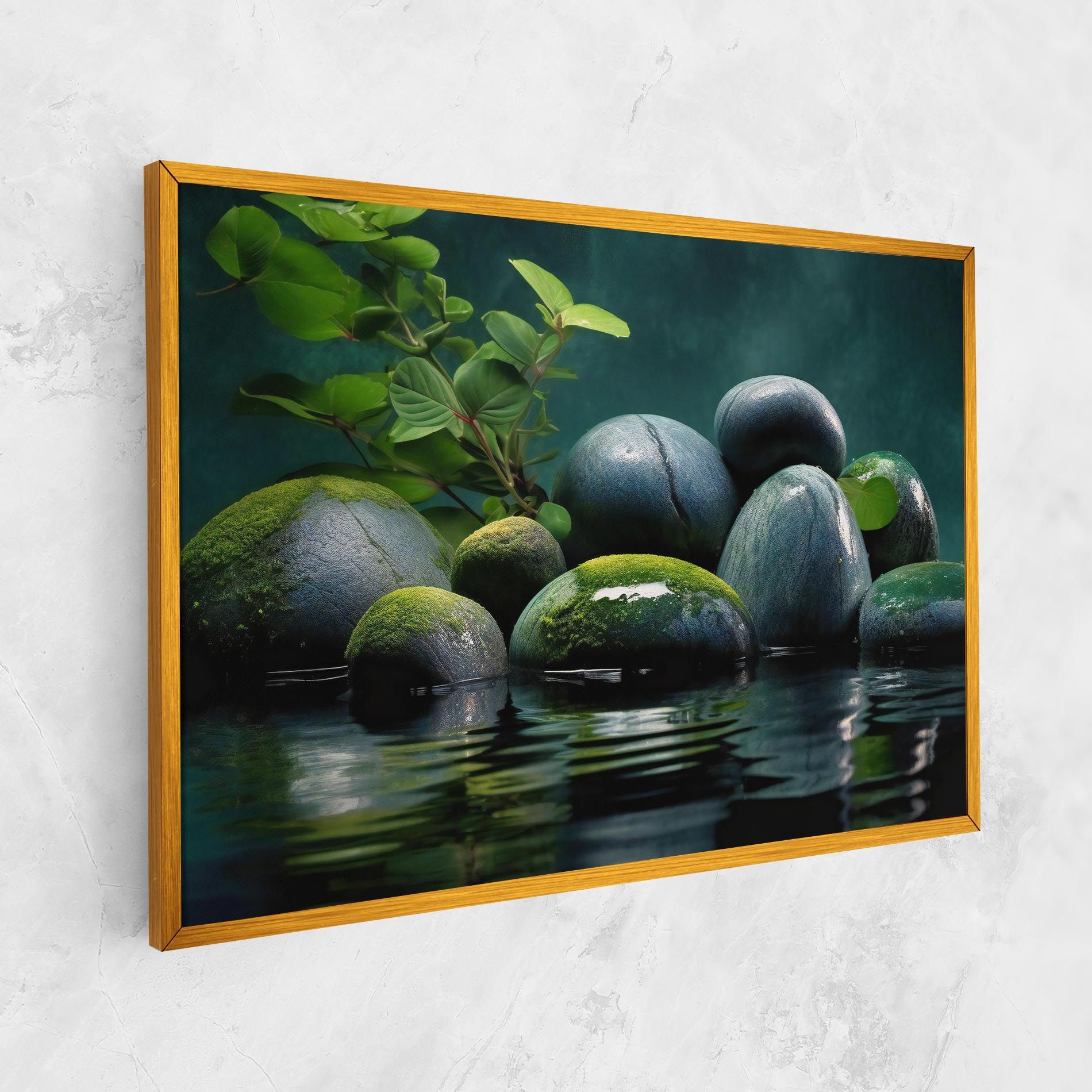 Green Stone Nature mockup 1