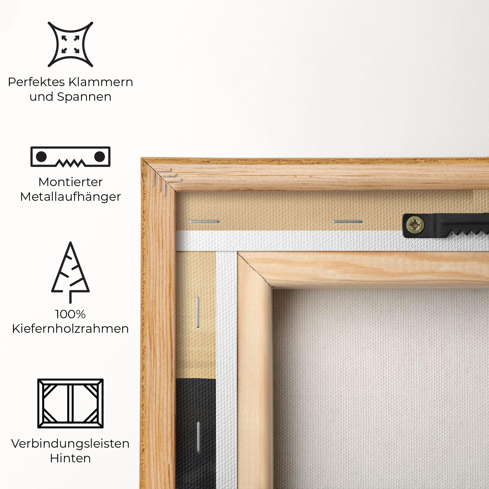 Leinwandbild Peace Rock mockup 5