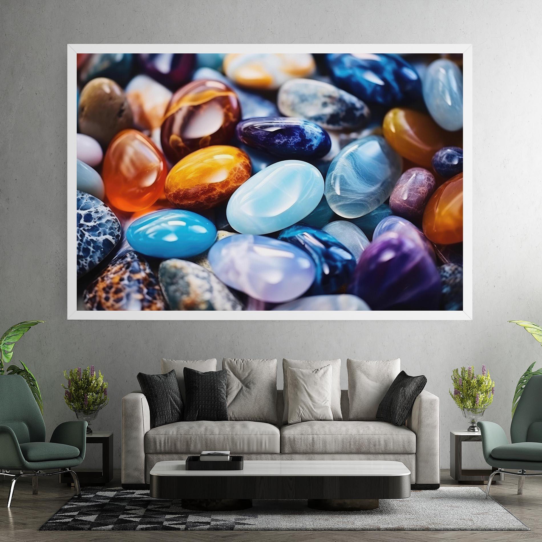 Leinwandbild Precious Gemstones mockup 7
