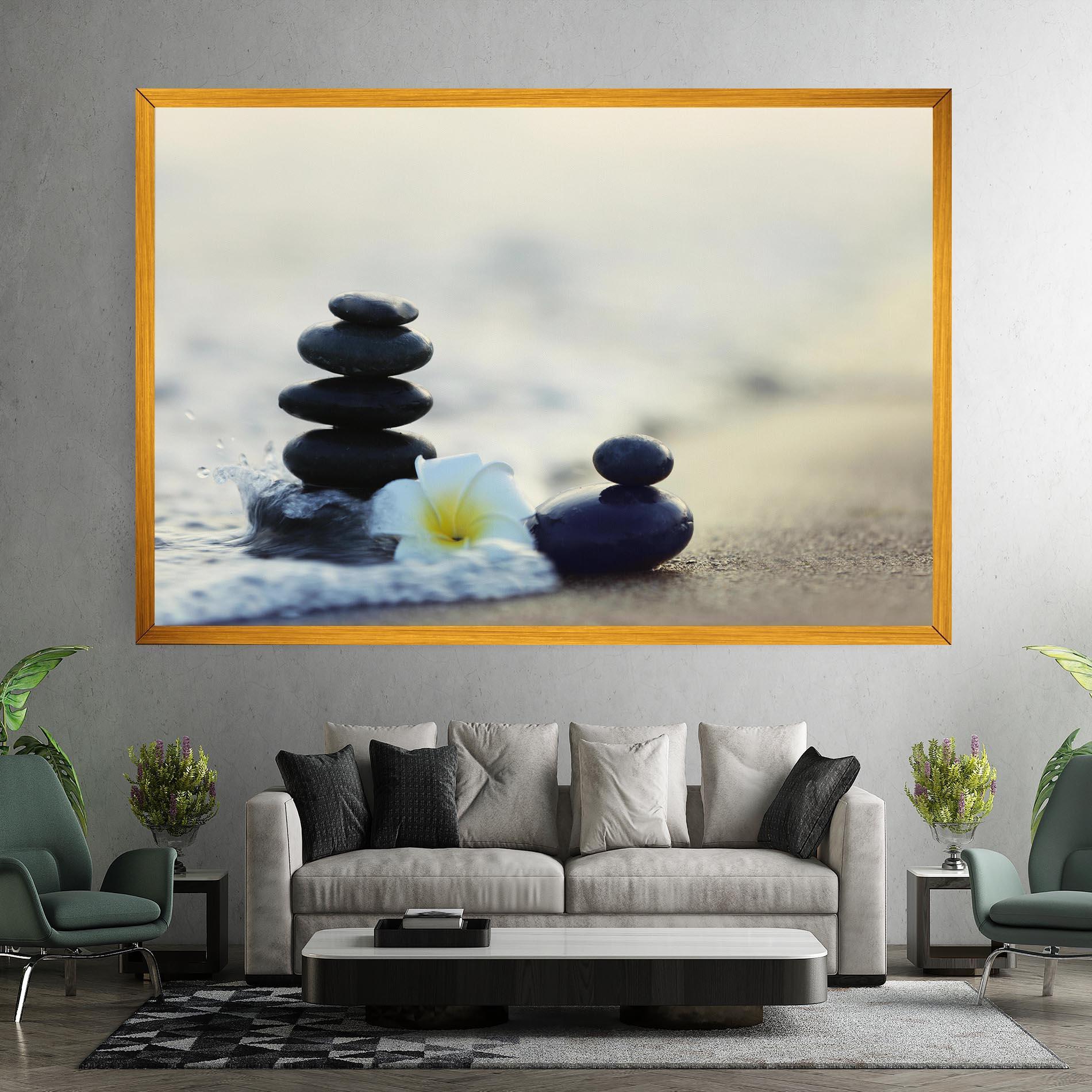 Leinwandbild Flower Sea Flower mockup 7