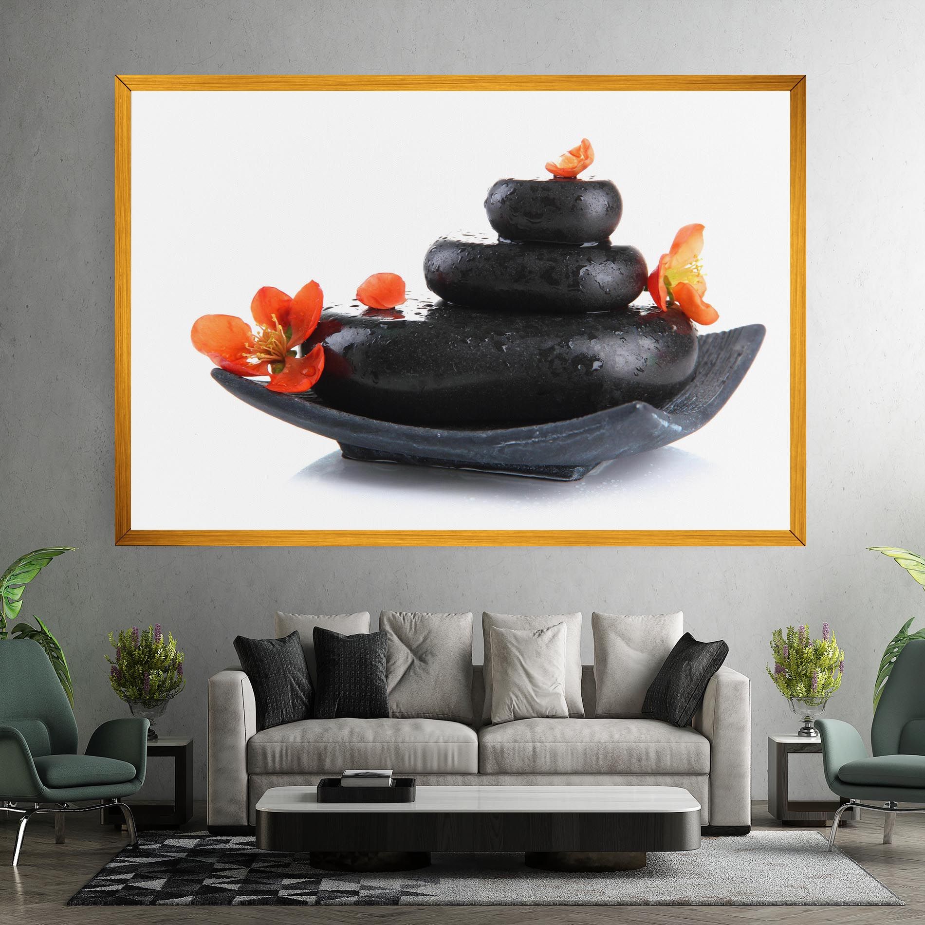 Spa Stones Flowers mockup 7