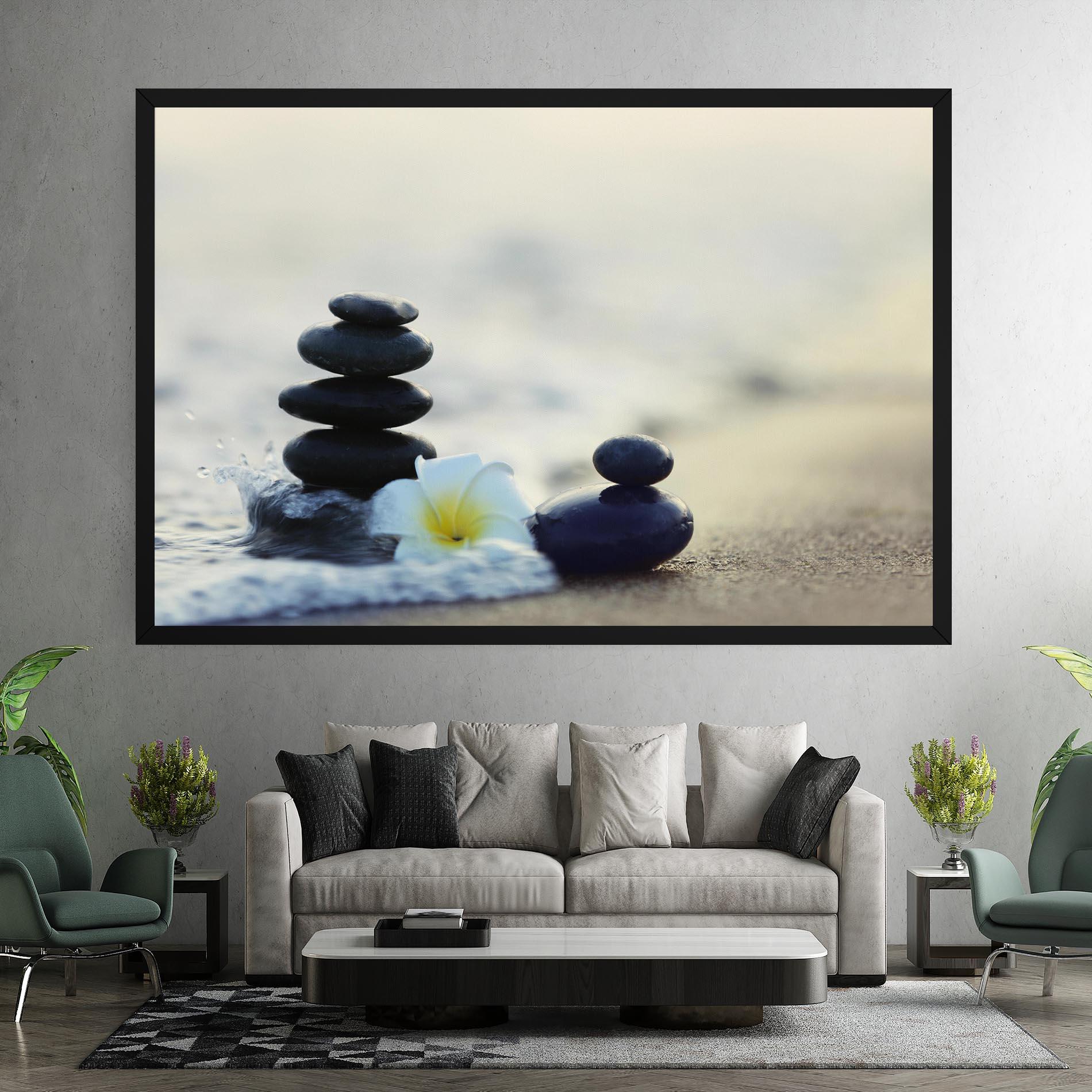 Leinwandbild Flower Sea Flower mockup 7