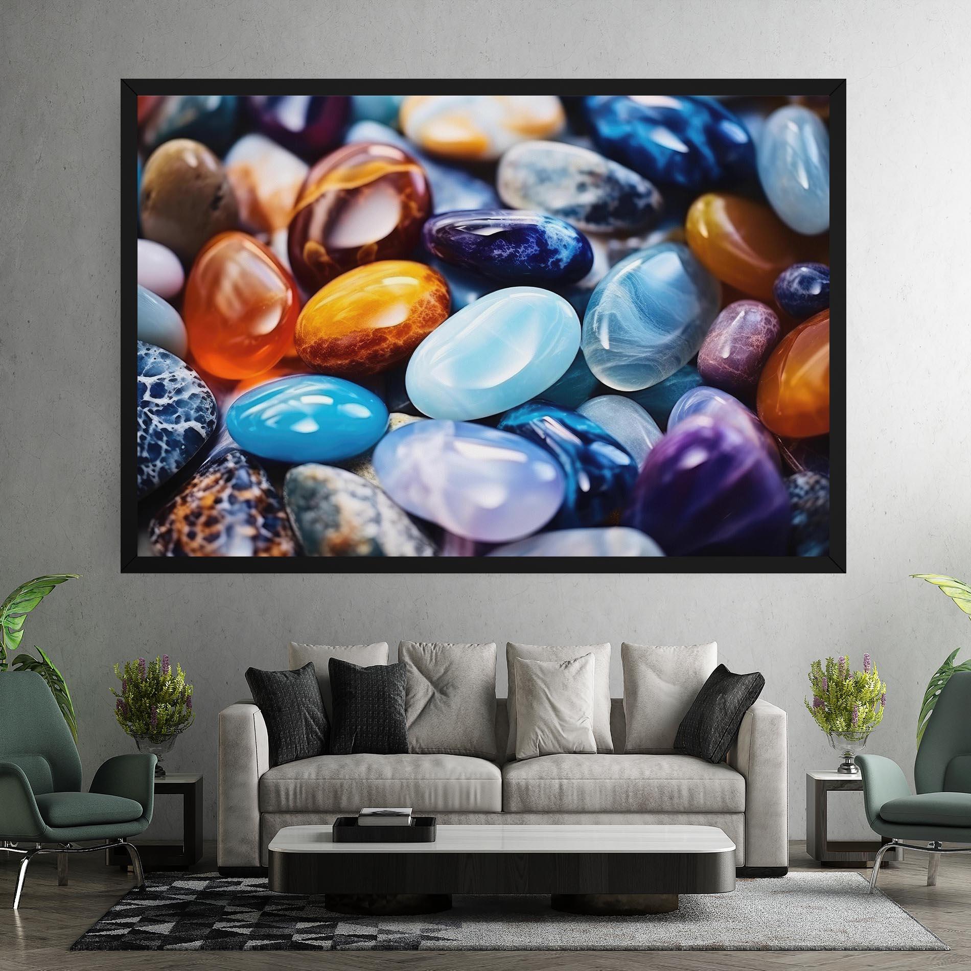 Leinwandbild Precious Gemstones mockup 7