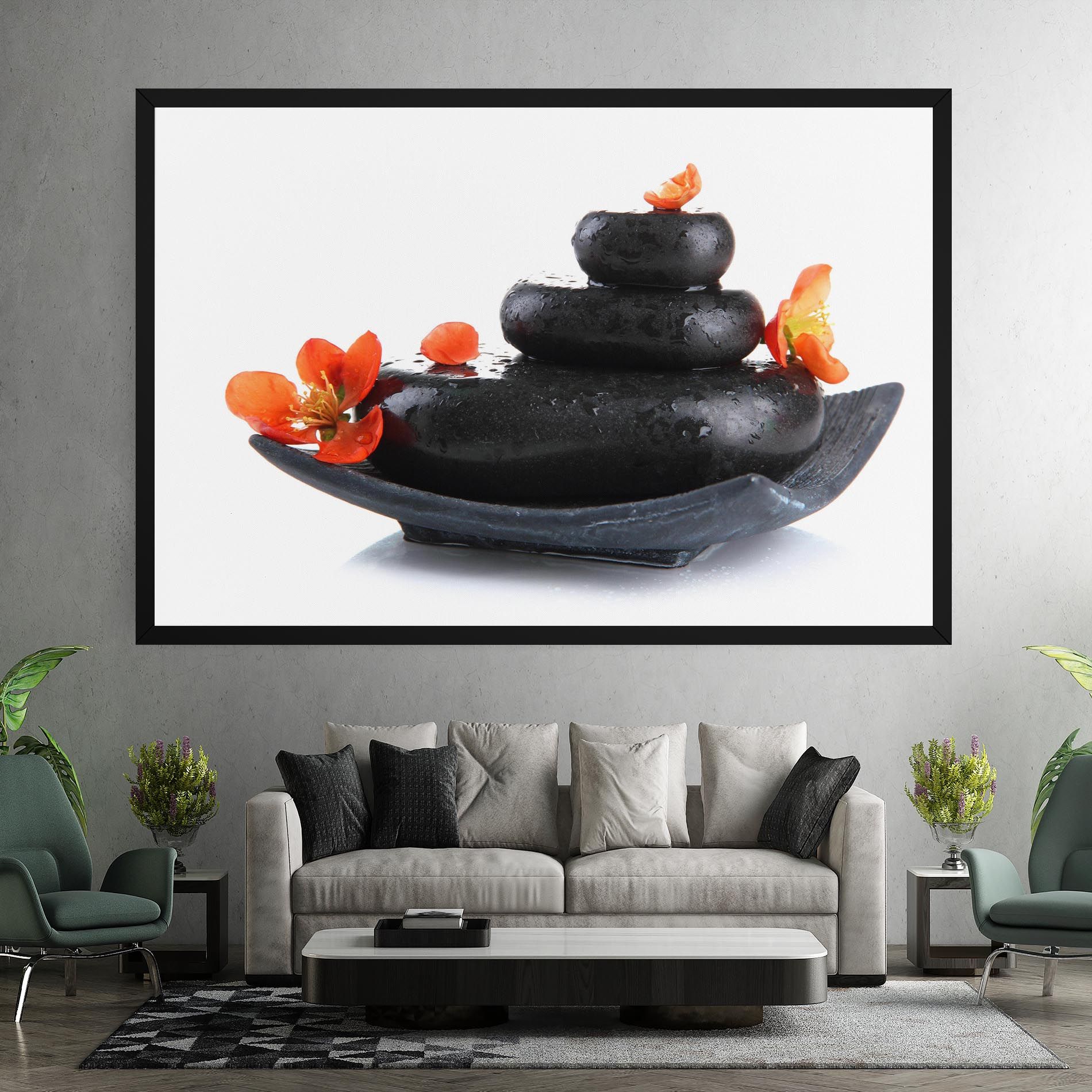 Spa Stones Flowers mockup 7