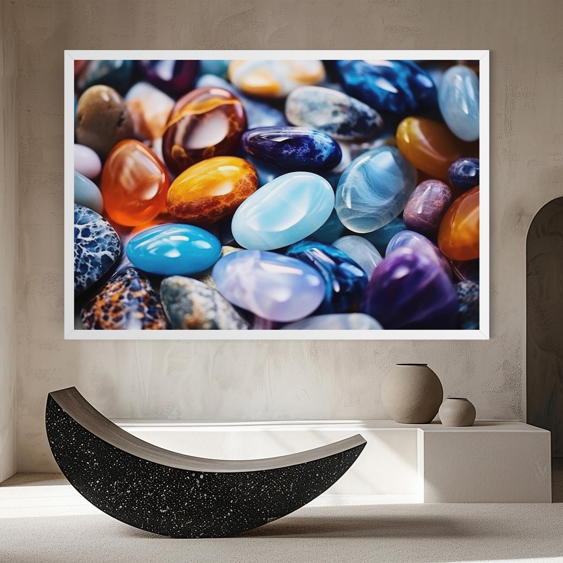 Leinwandbild Precious Gemstones mockup 8