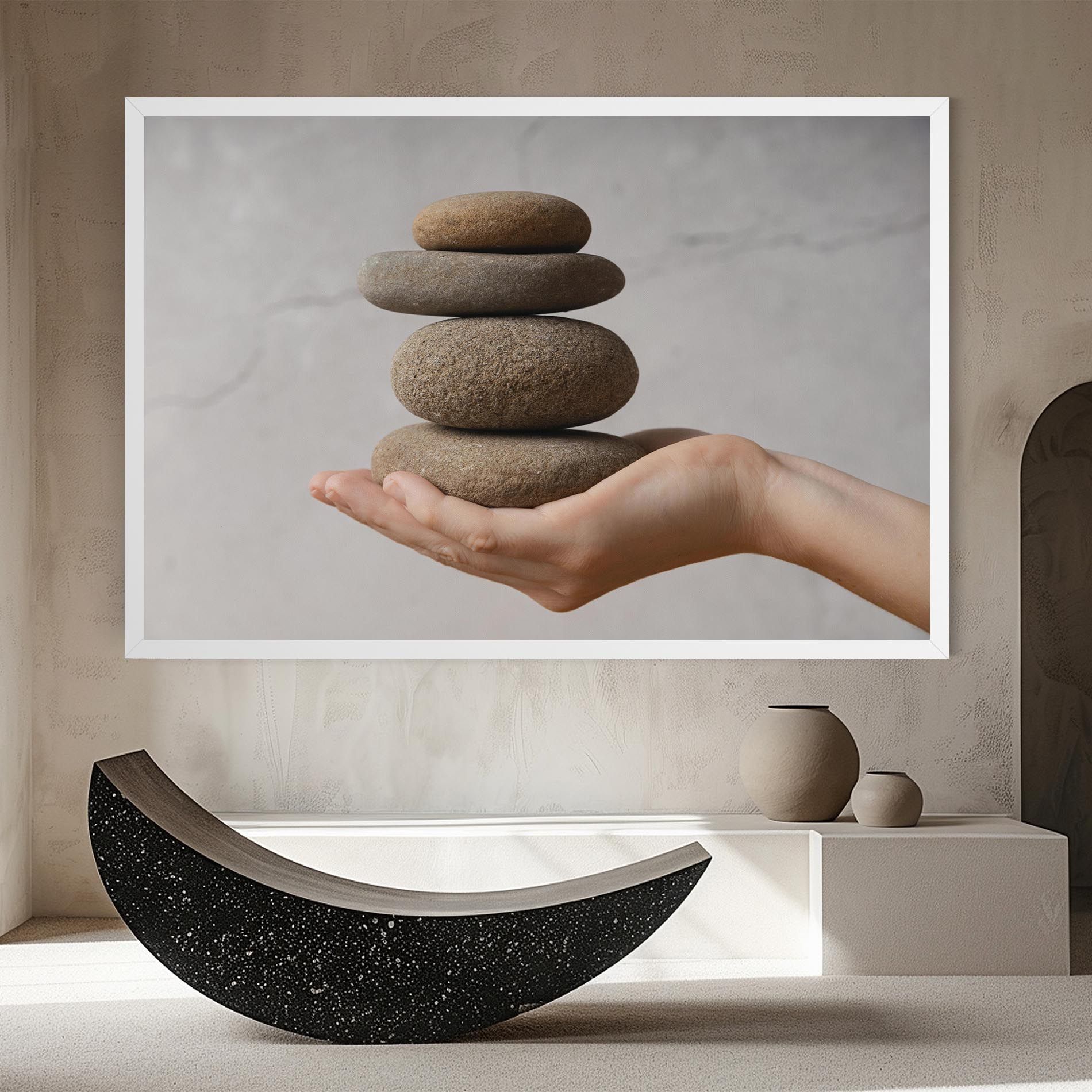 Stones Meditation mockup 8