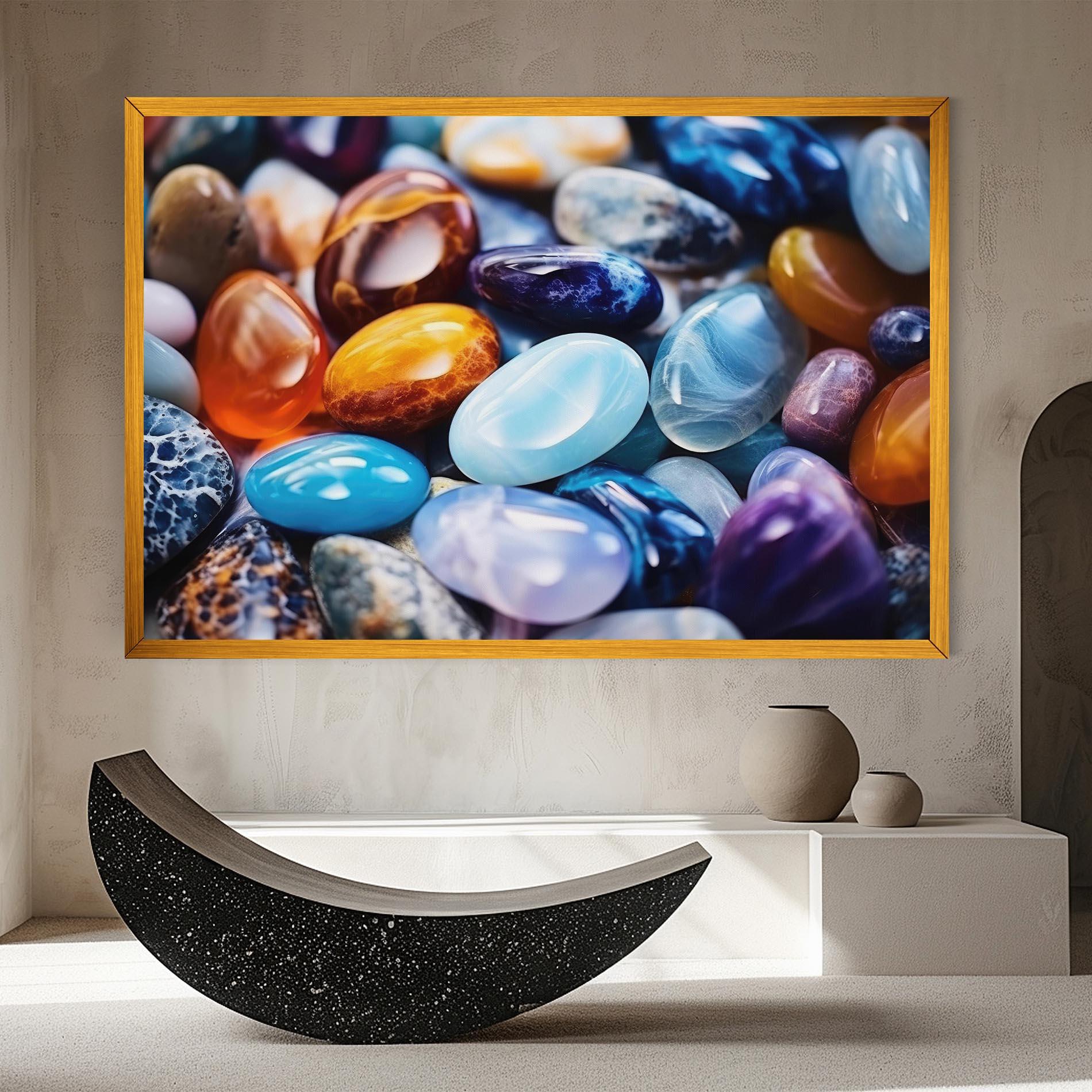 Leinwandbild Precious Gemstones mockup 8