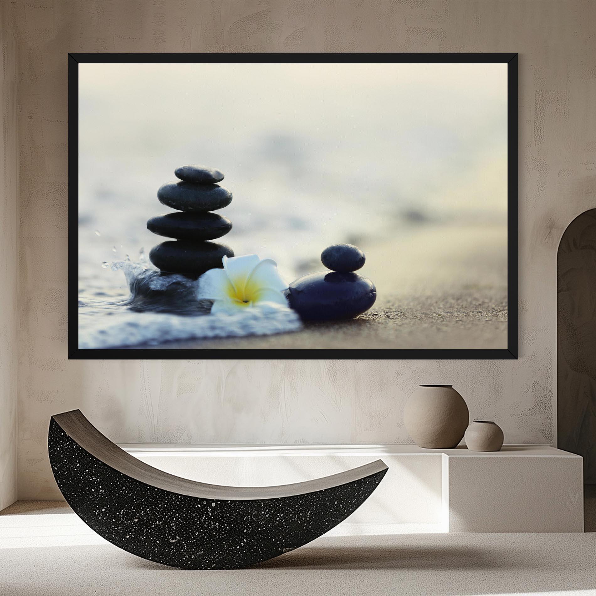 Leinwandbild Flower Sea Flower mockup 8