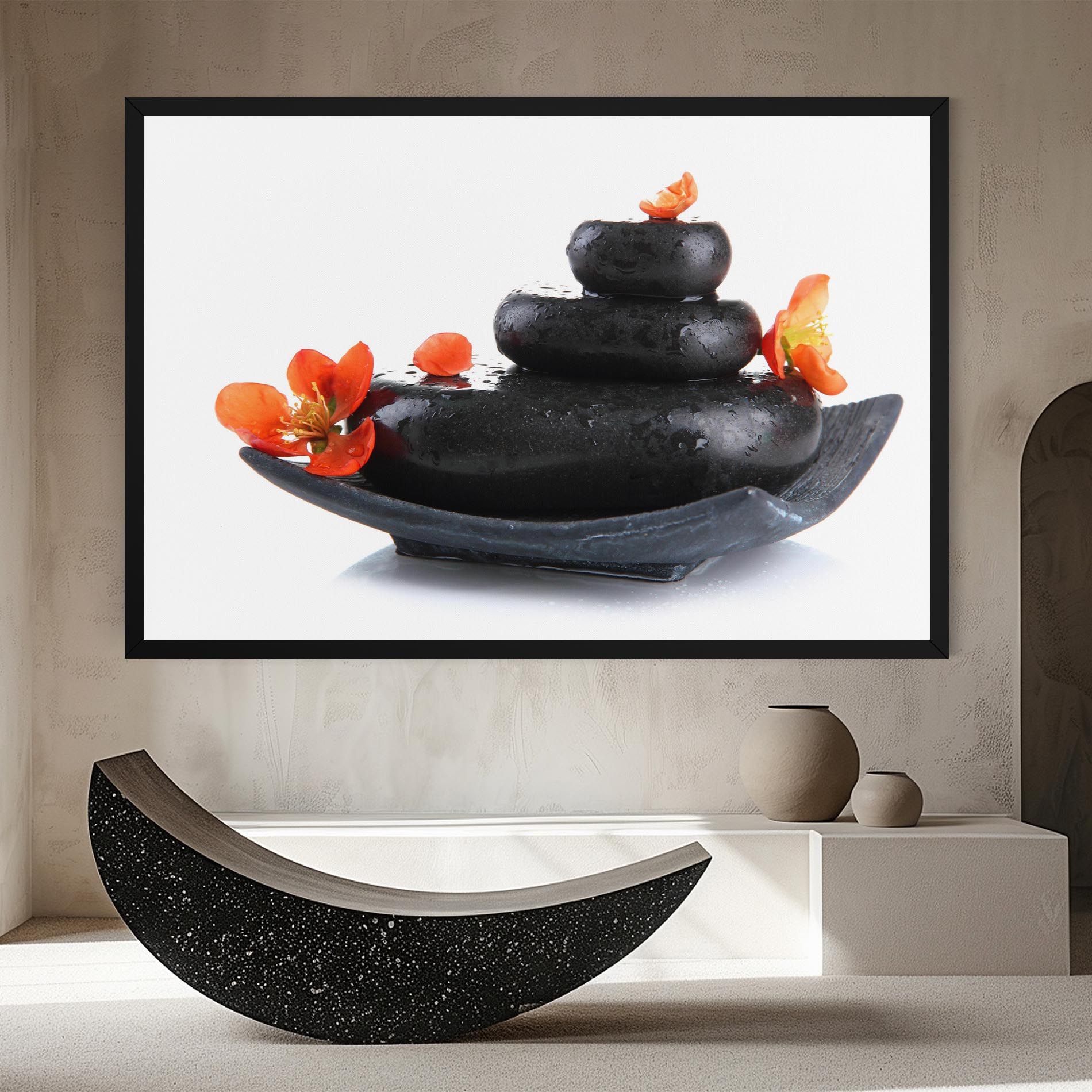 Spa Stones Flowers mockup 8