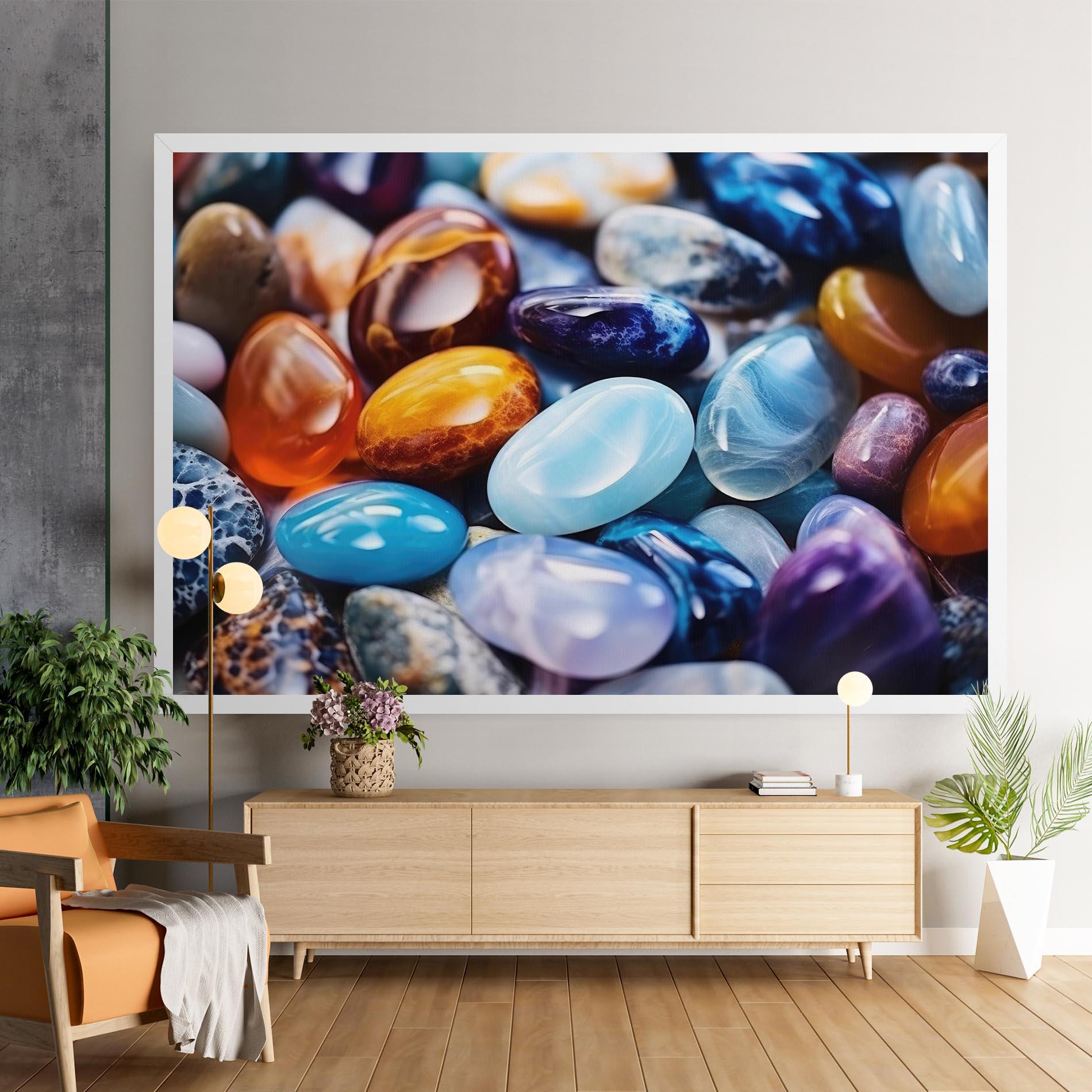 Leinwandbild Precious Gemstones mockup 9