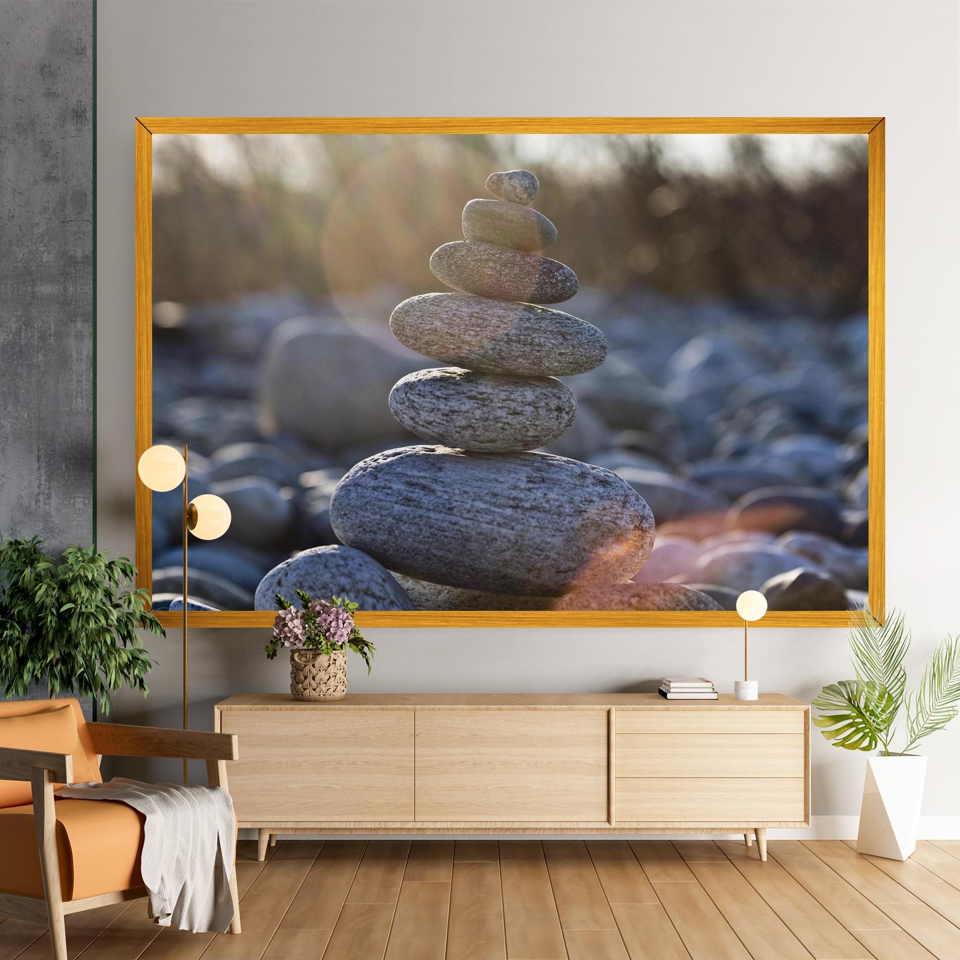 Closeup Shot Rocks mockup 9