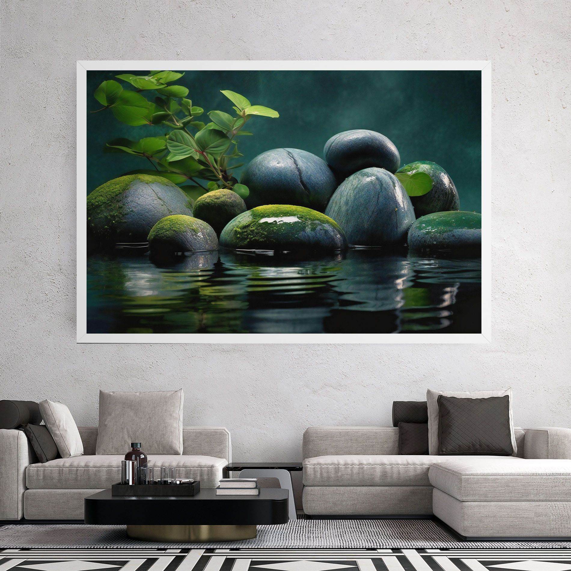 Green Stone Nature mockup 2