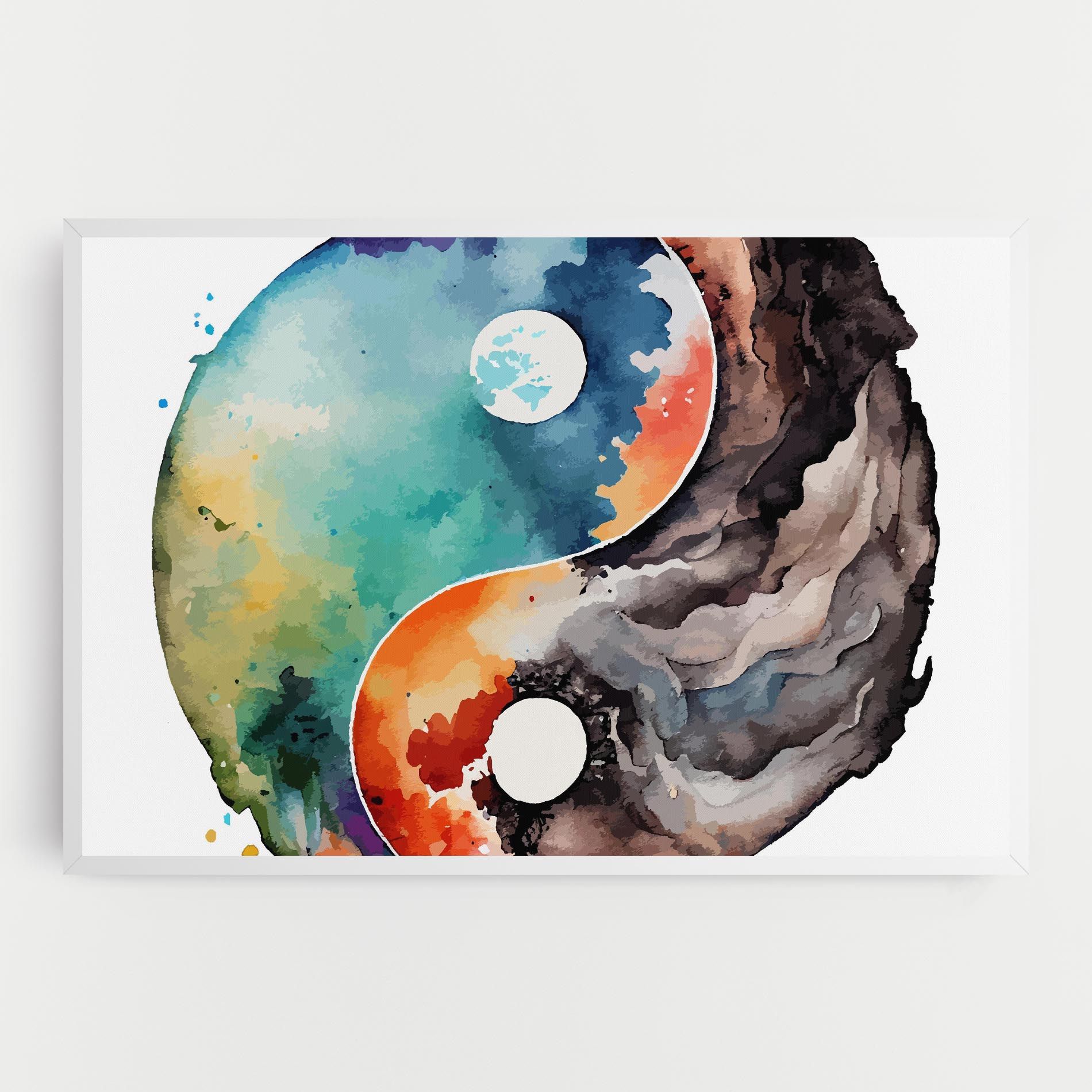 Earth Yinyang Art mockup 0