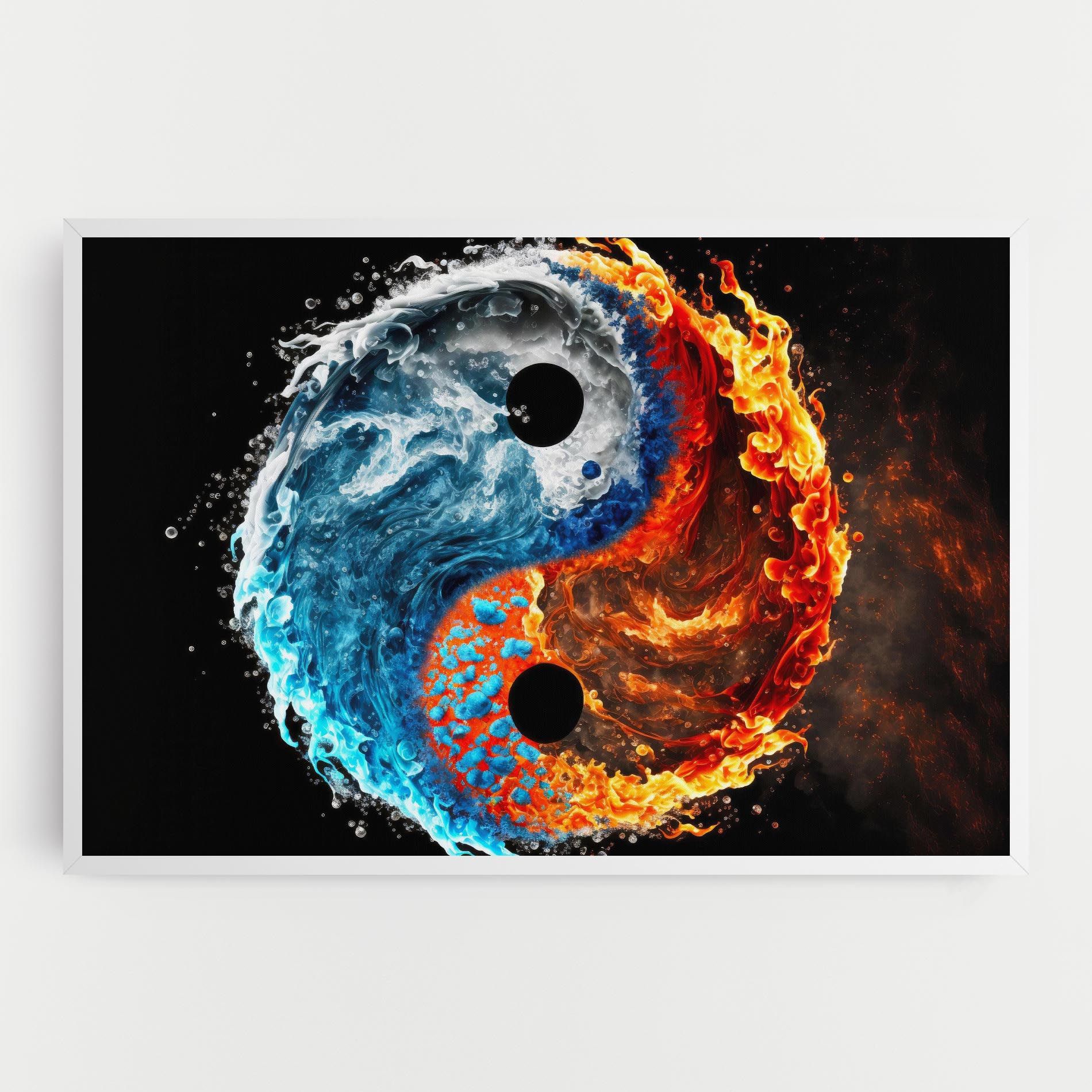Fire Water Yin Yang mockup 0