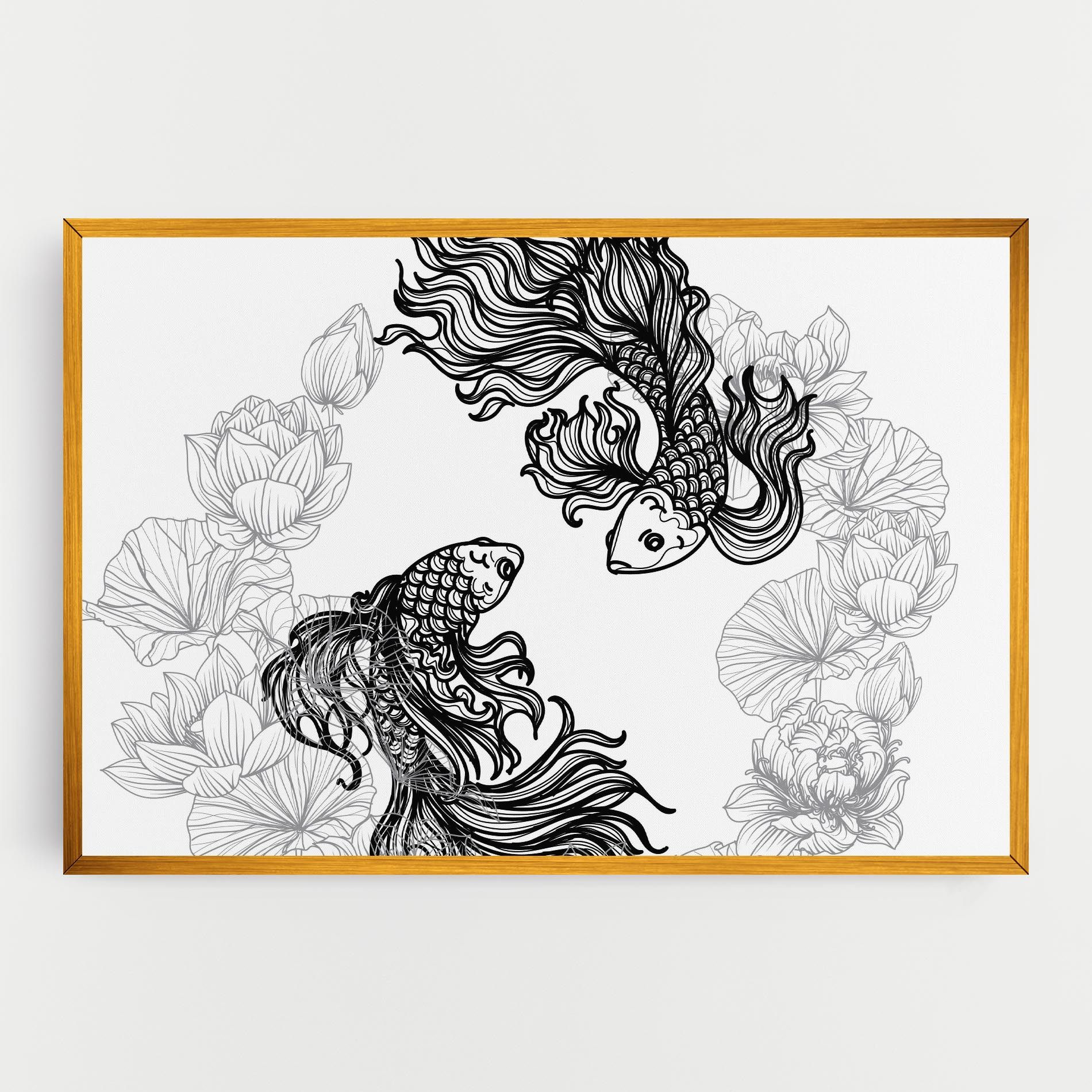 Fish Yinyang mockup 0