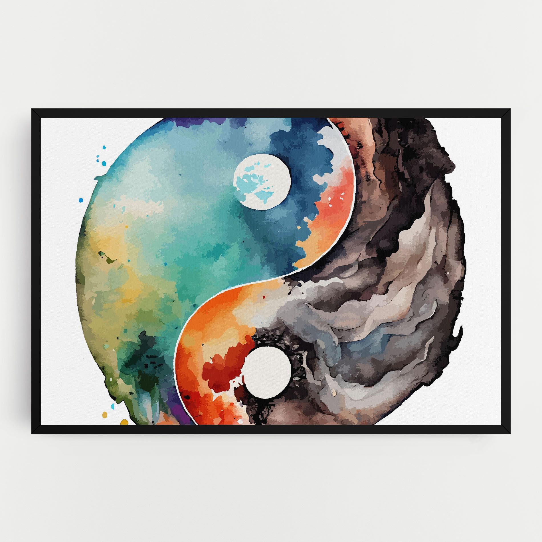 Earth Yinyang Art mockup 0