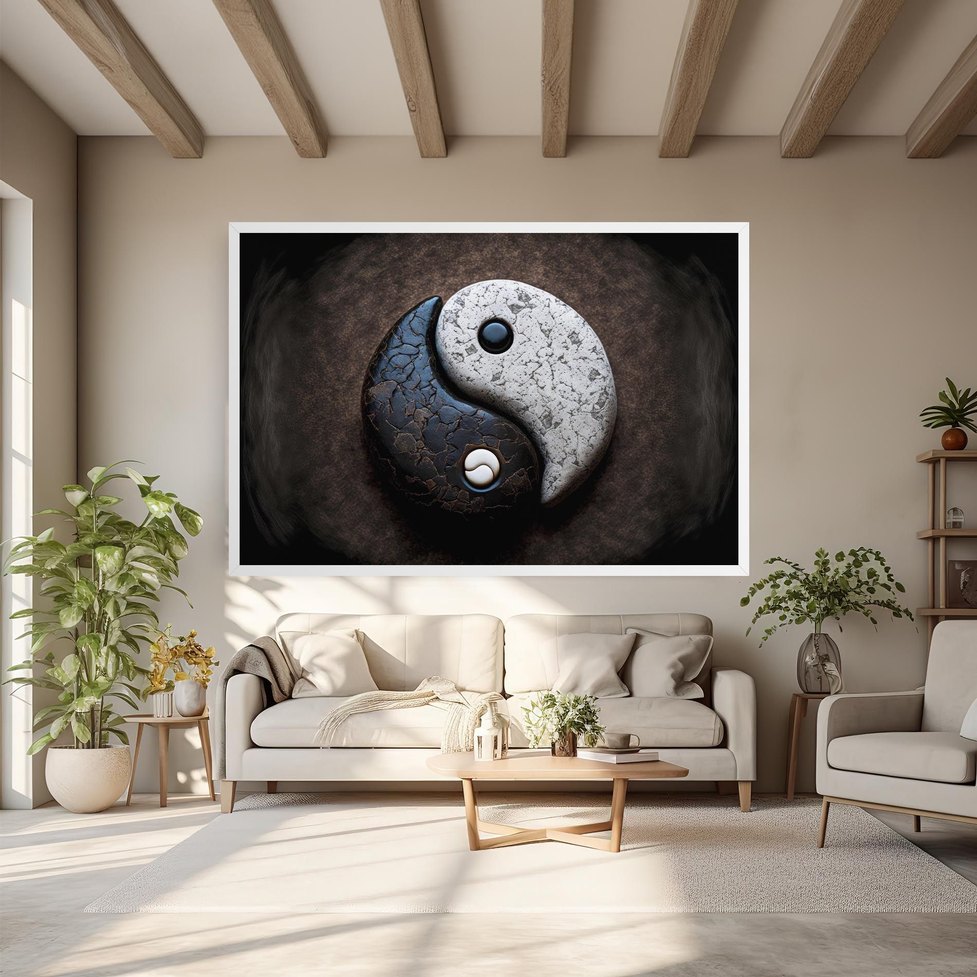 Black Stone Yinyang mockup 6