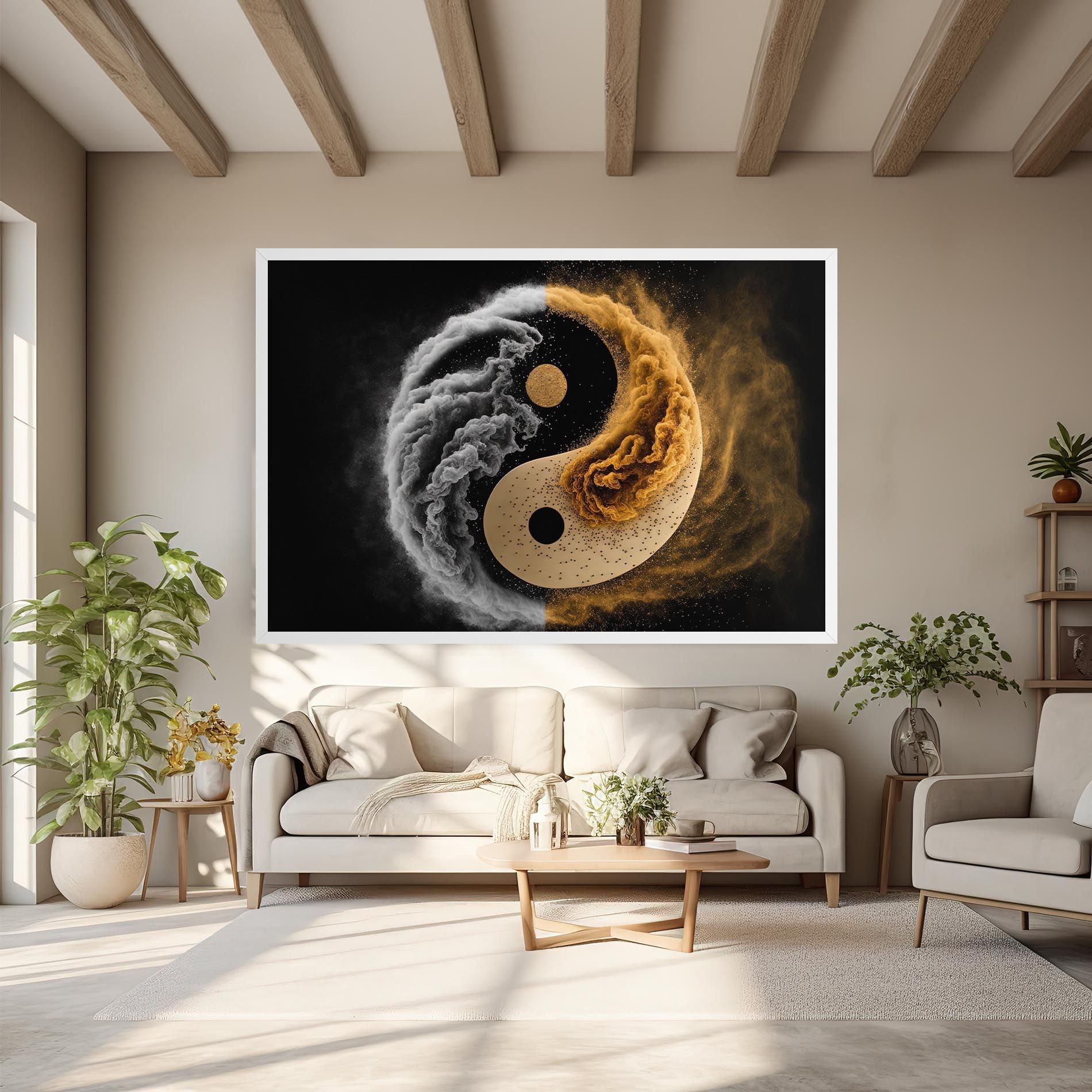 Cream Smoke Yinyang mockup 6