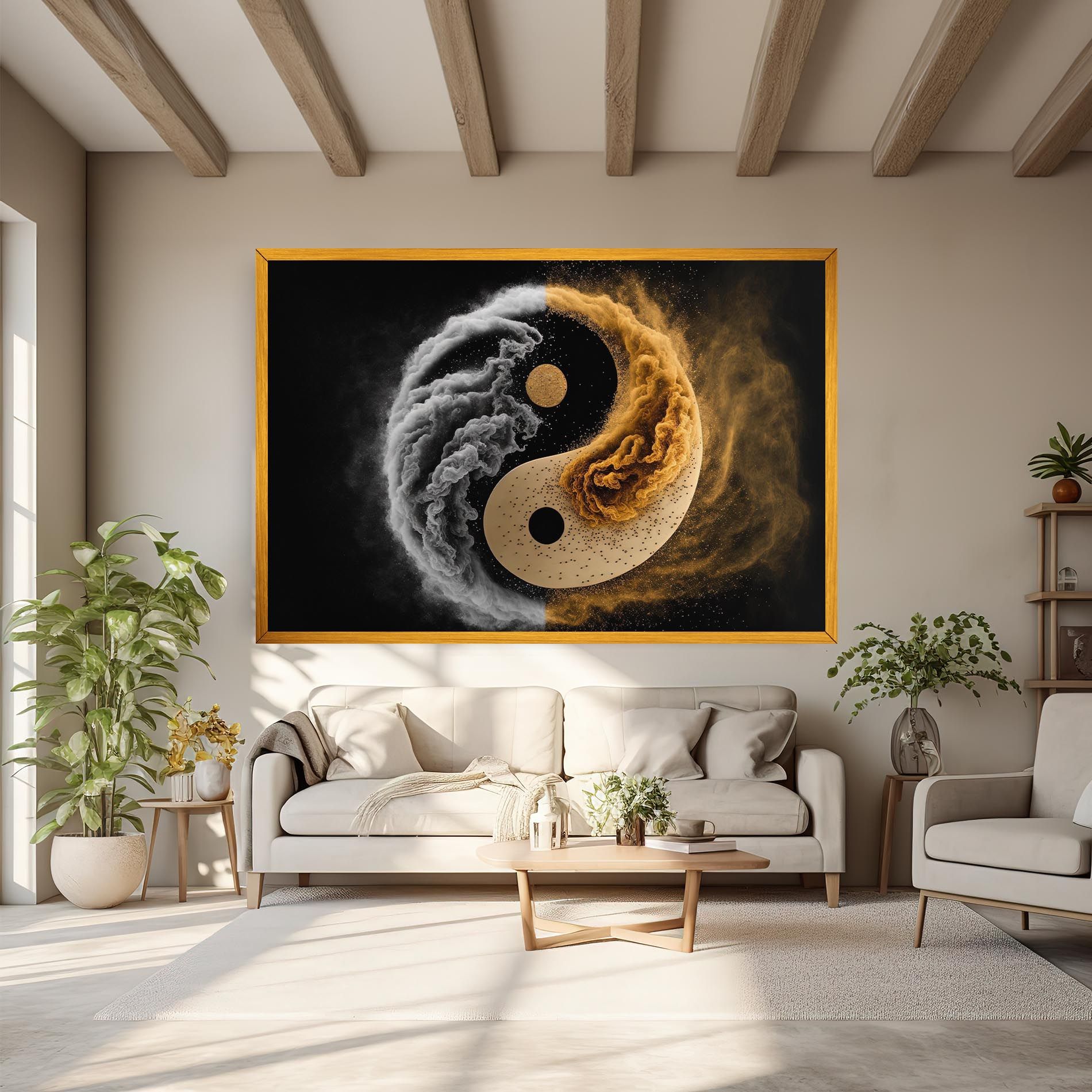 Cream Smoke Yinyang mockup 6