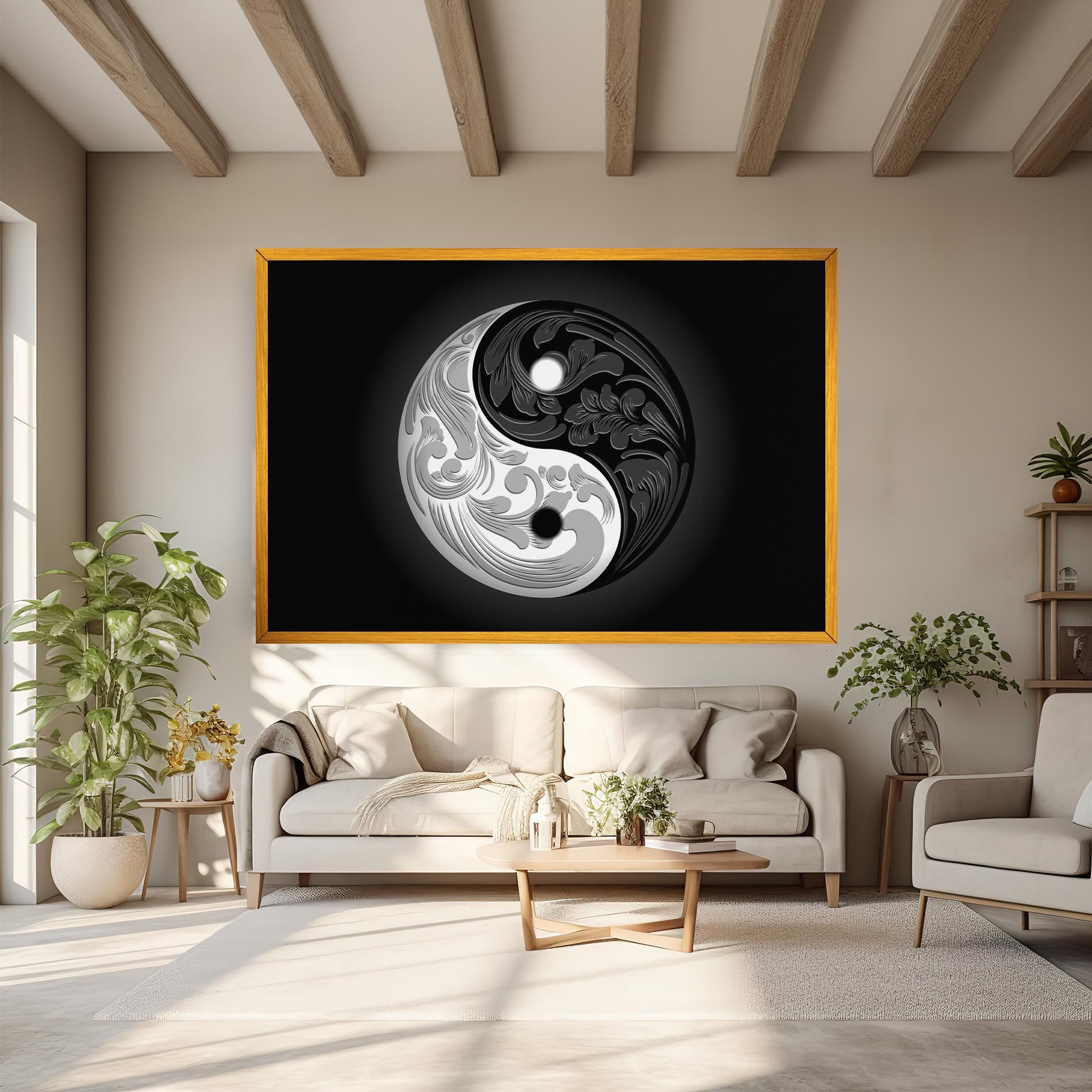 Yinyang Grey mockup 6