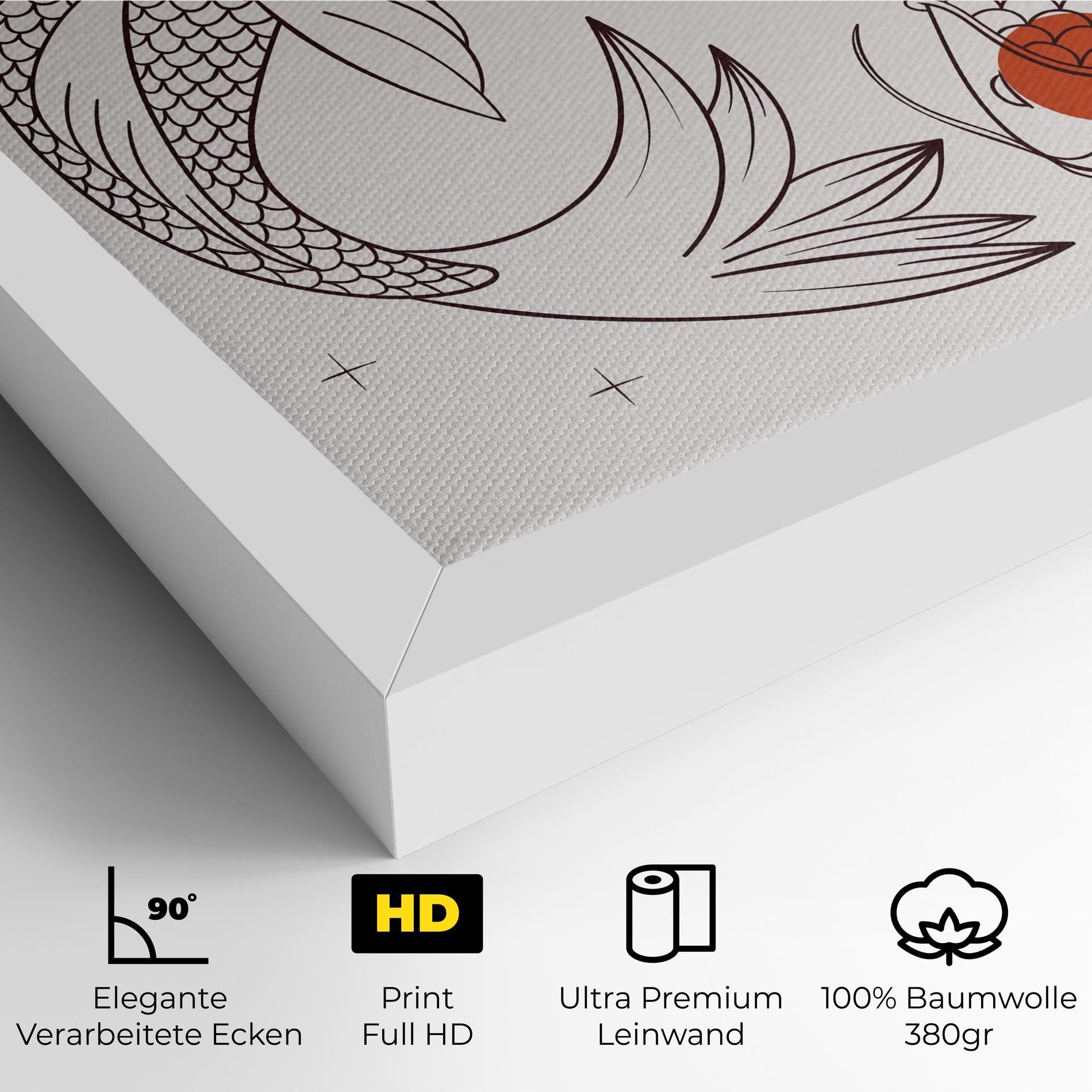 Koi Yinyang Art mockup 4