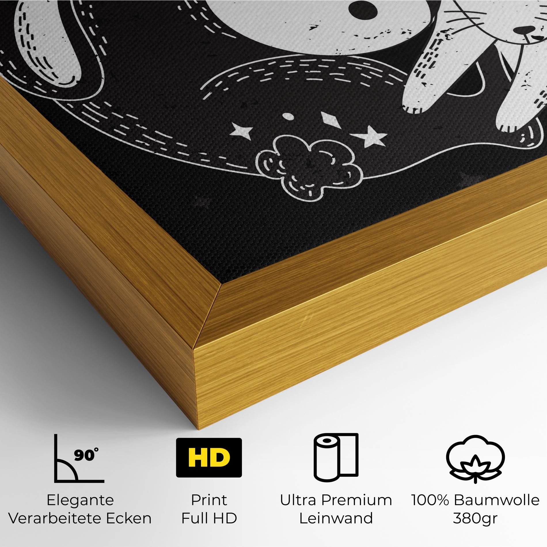 Bunny Yinyang mockup 4