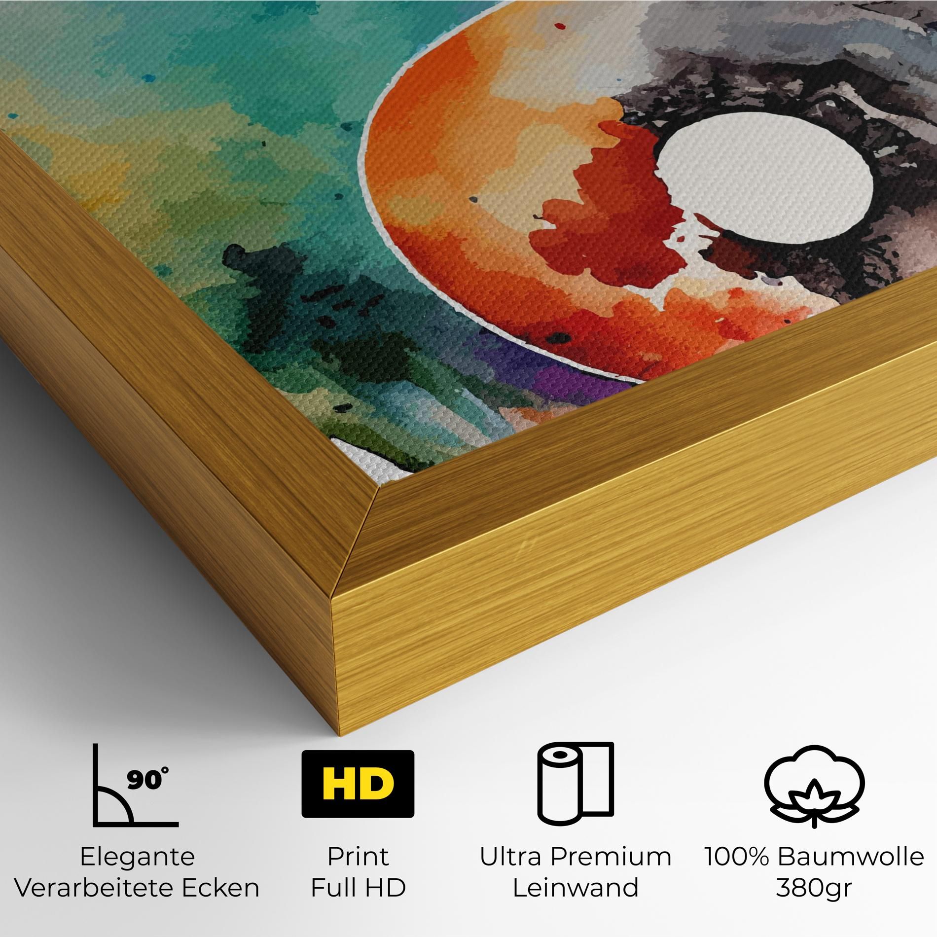 Earth Yinyang Art mockup 4