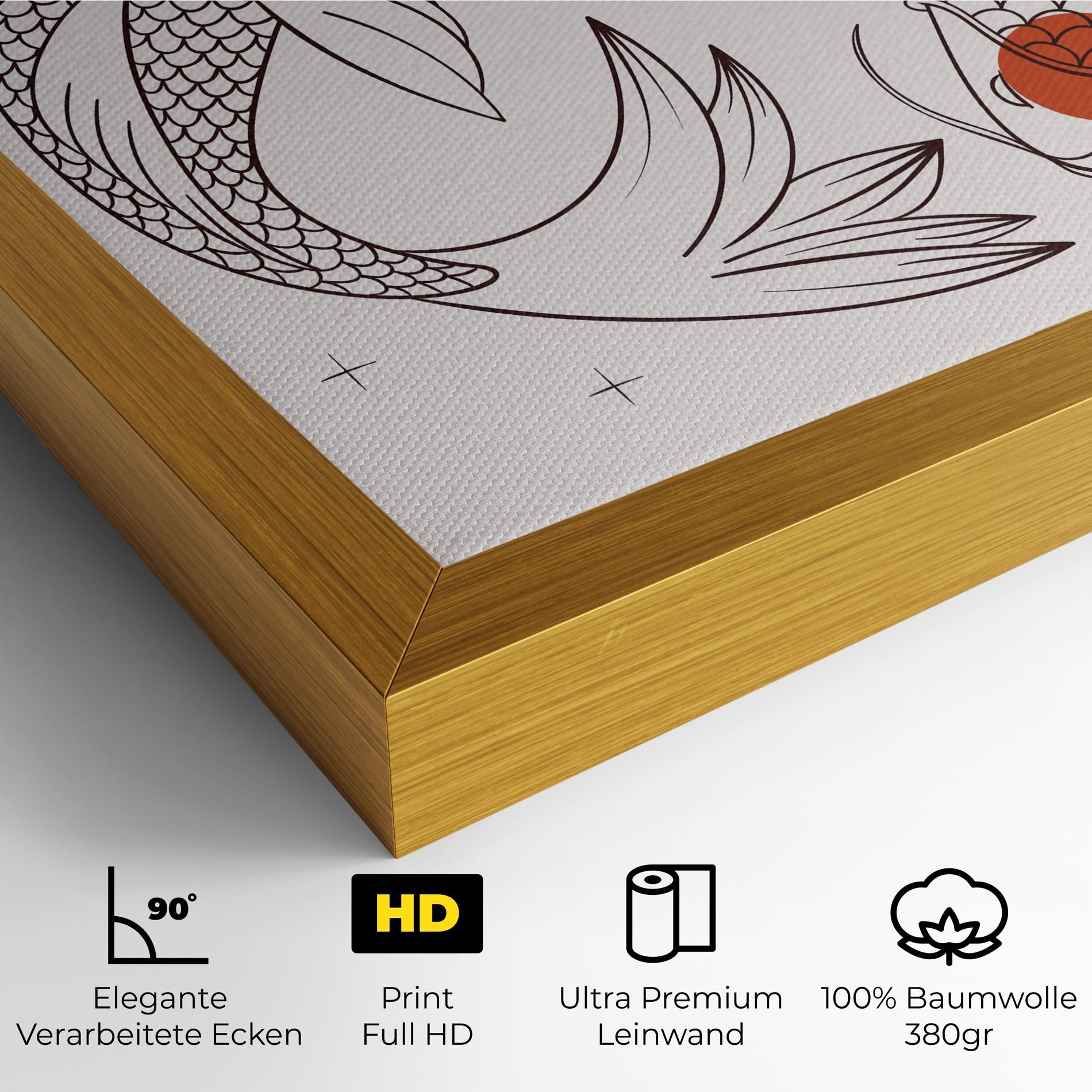 Koi Yinyang Art mockup 4