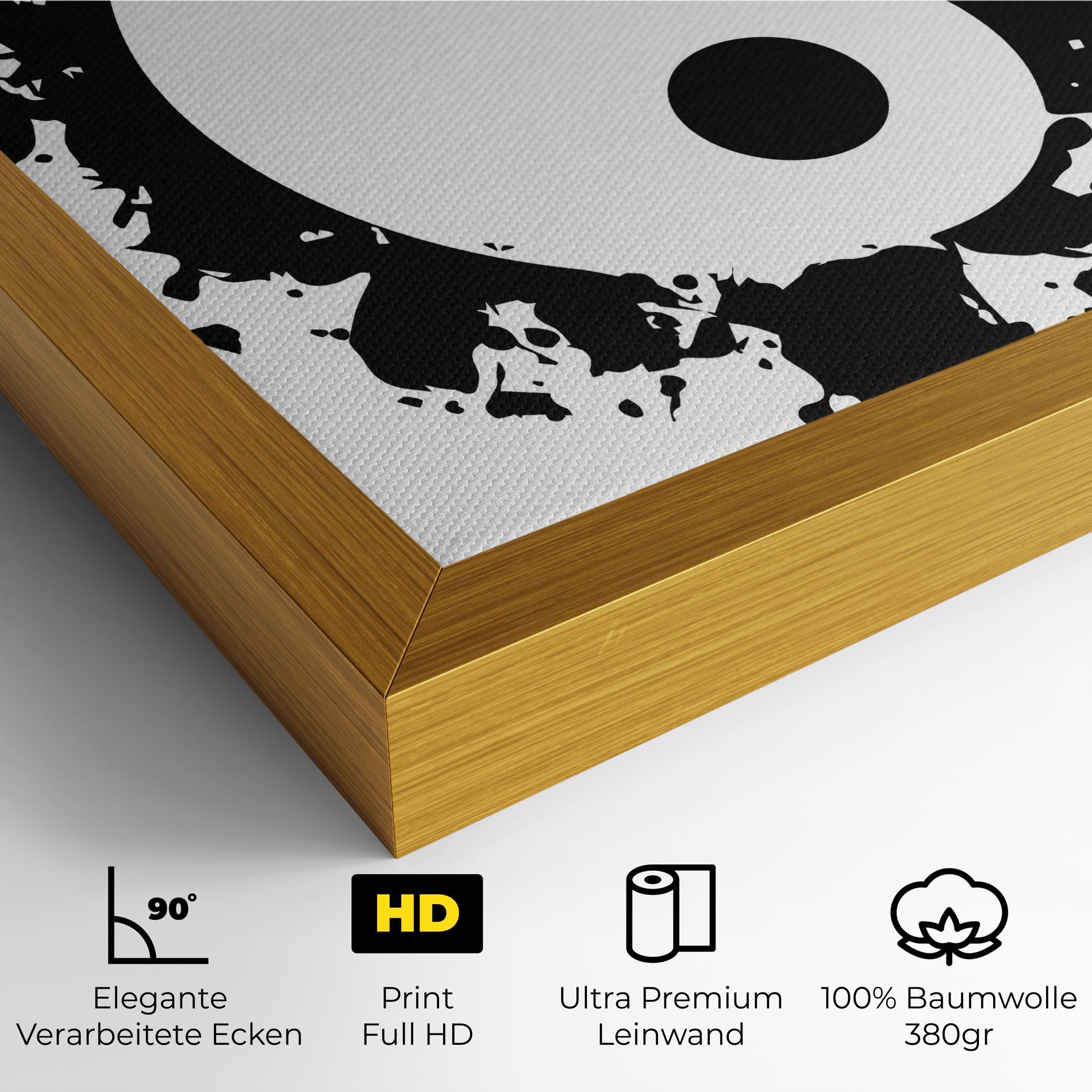 Leinwandbild Yinyang Harmony mockup 4