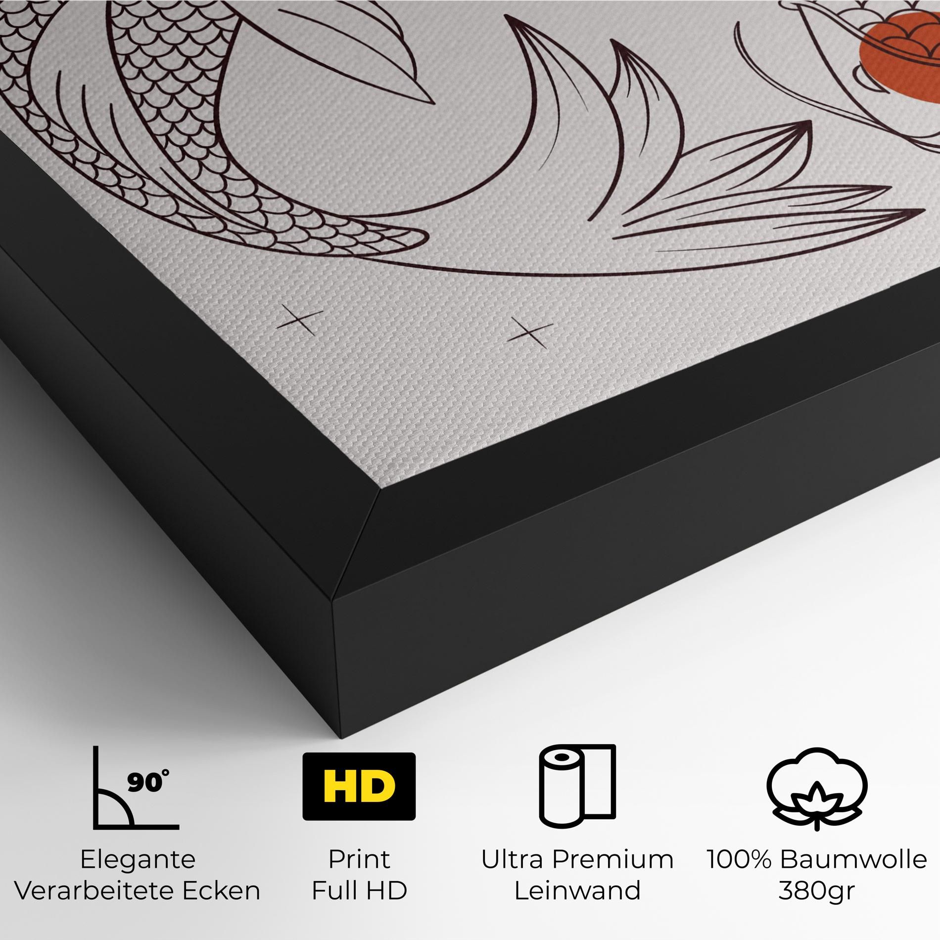 Koi Yinyang Art mockup 4