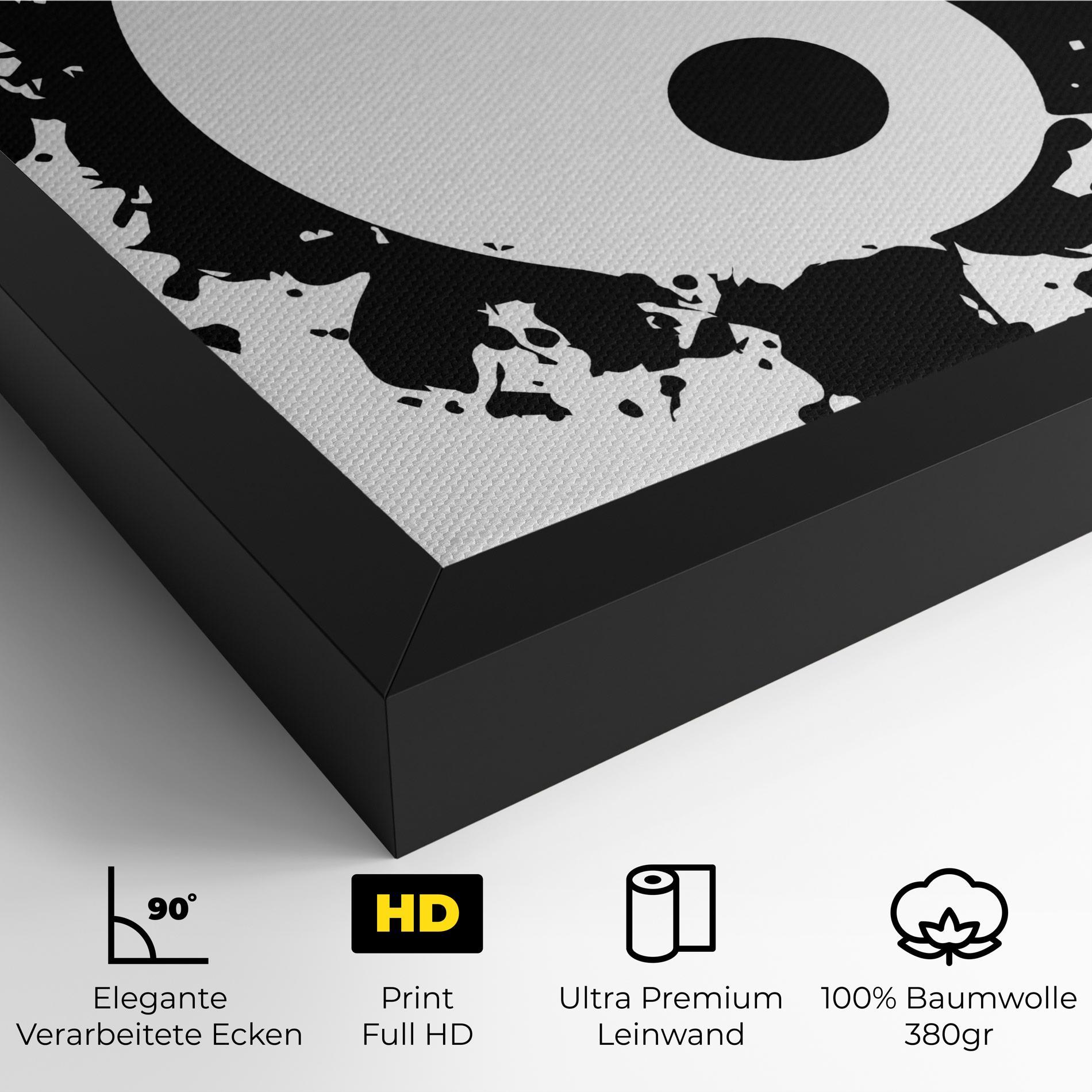 Leinwandbild Yinyang Harmony mockup 4