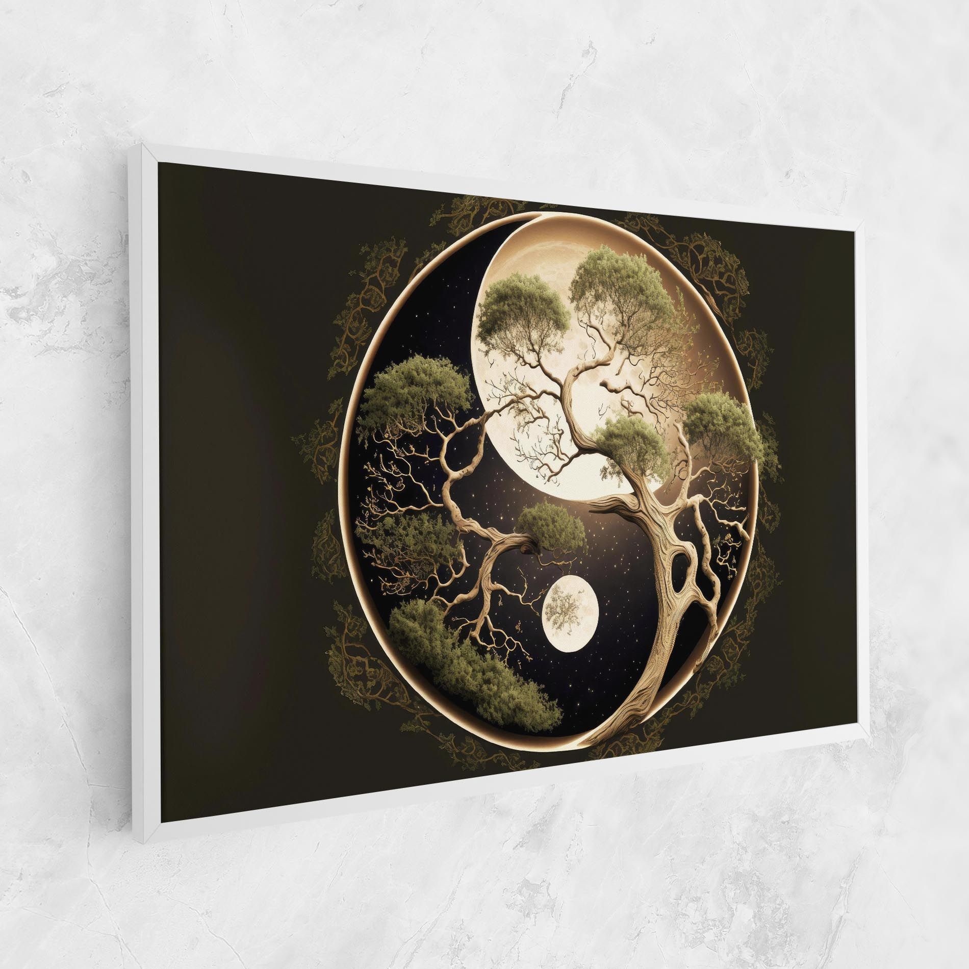 Green Tree Yinyang mockup 1