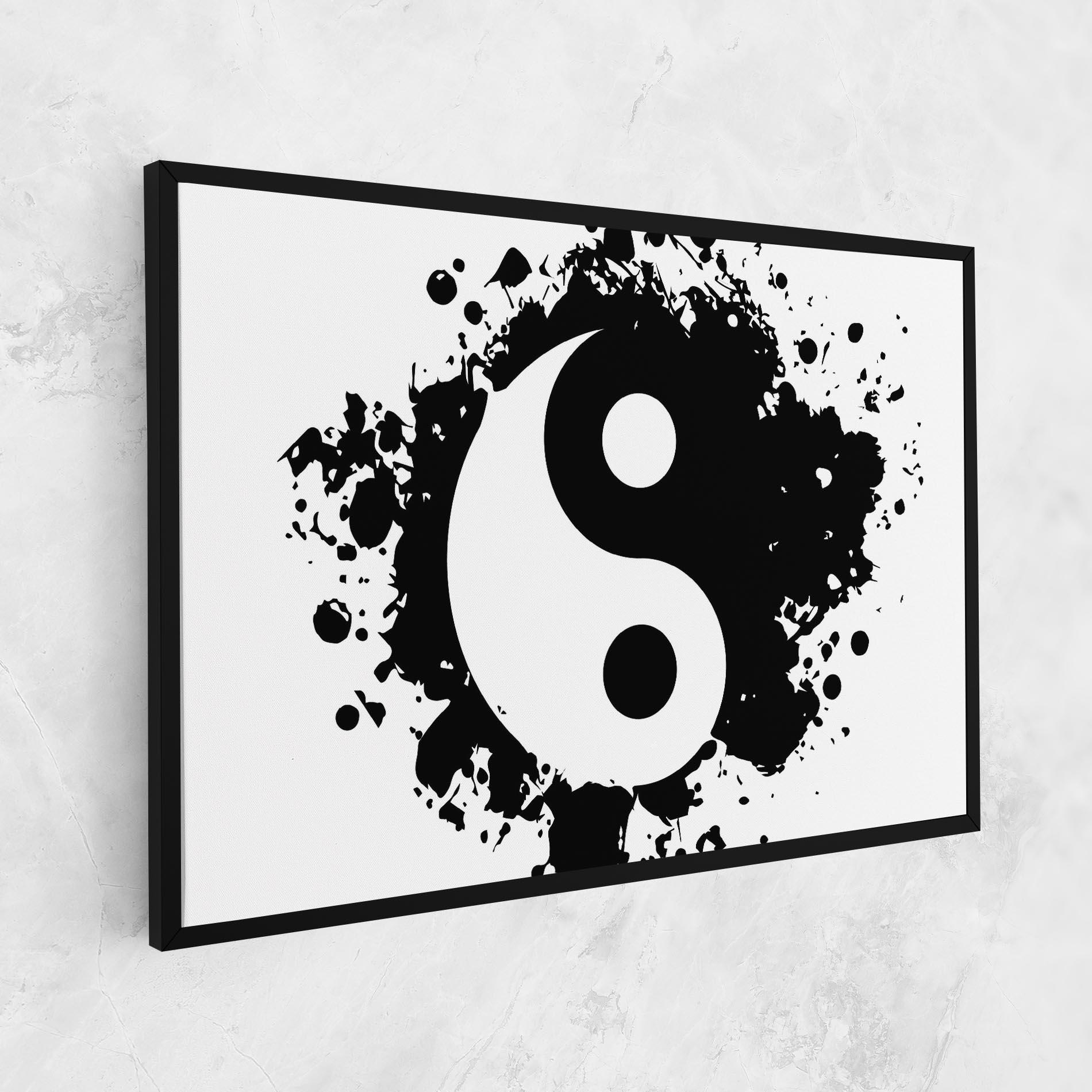 Leinwandbild Yinyang Harmony mockup 1