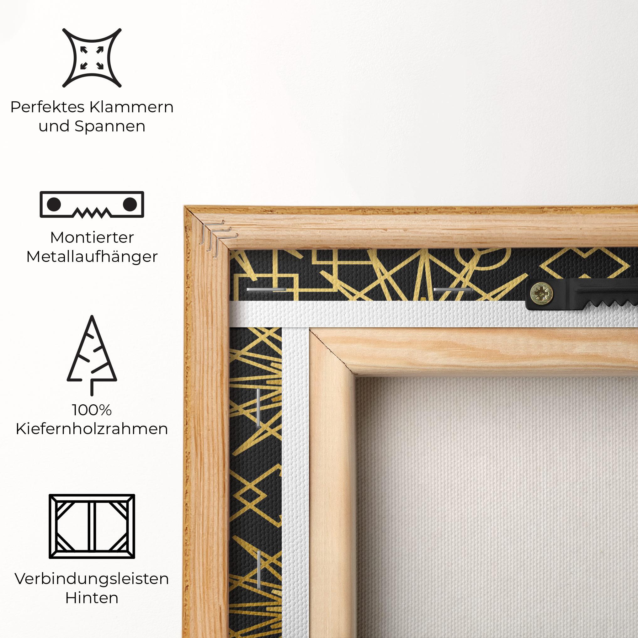 Leinwandbild Meditation Yin Yang mockup 5