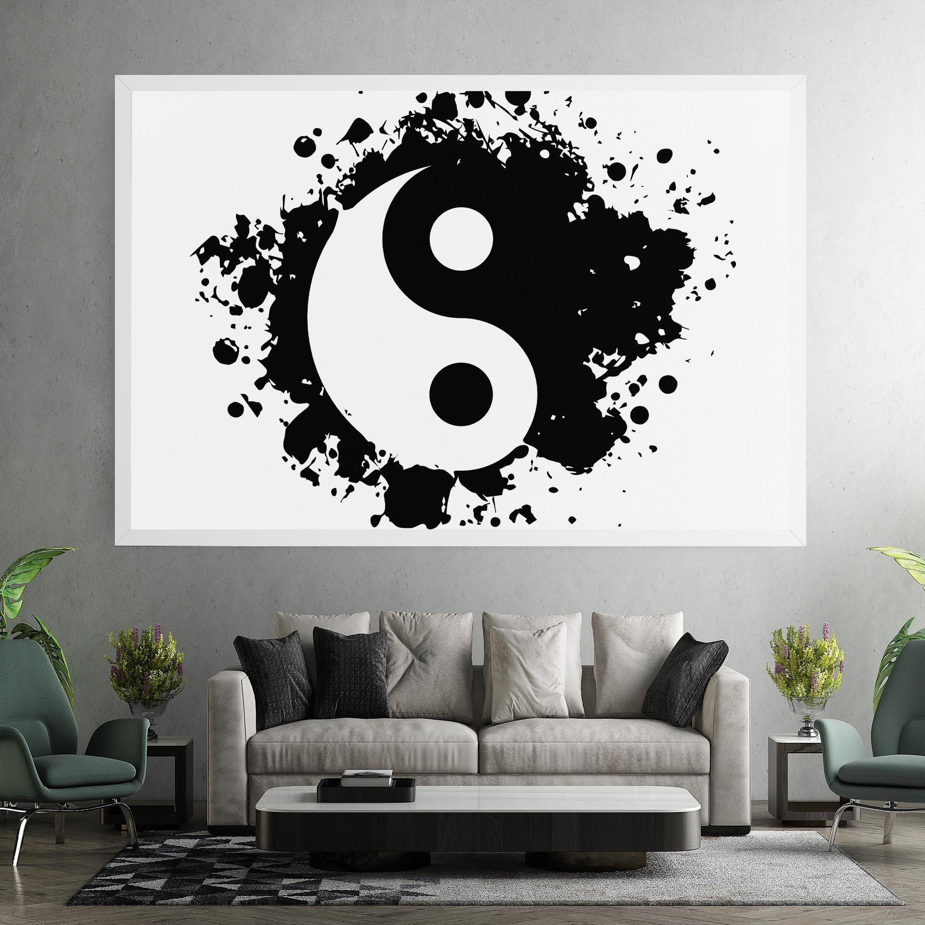 Leinwandbild Yinyang Harmony mockup 7